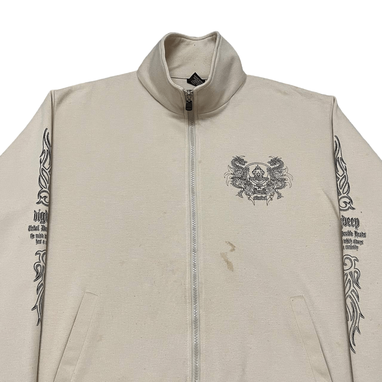 Japanese Brand Vintage Dig Deep Zippe Jacket Printed Size US M / EU 48-50 / 2 - 6 Thumbnail