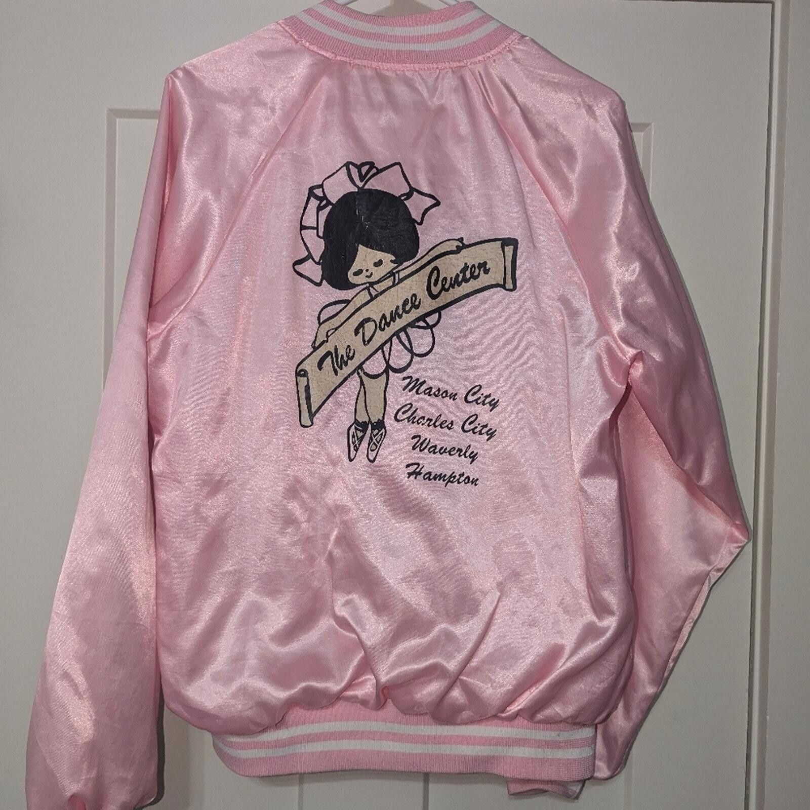 Designer Vintage Hartwell Pink Varsity Womens Jacket Windbreaker M Size M / US 6-8 / IT 42-44 - 8 Thumbnail