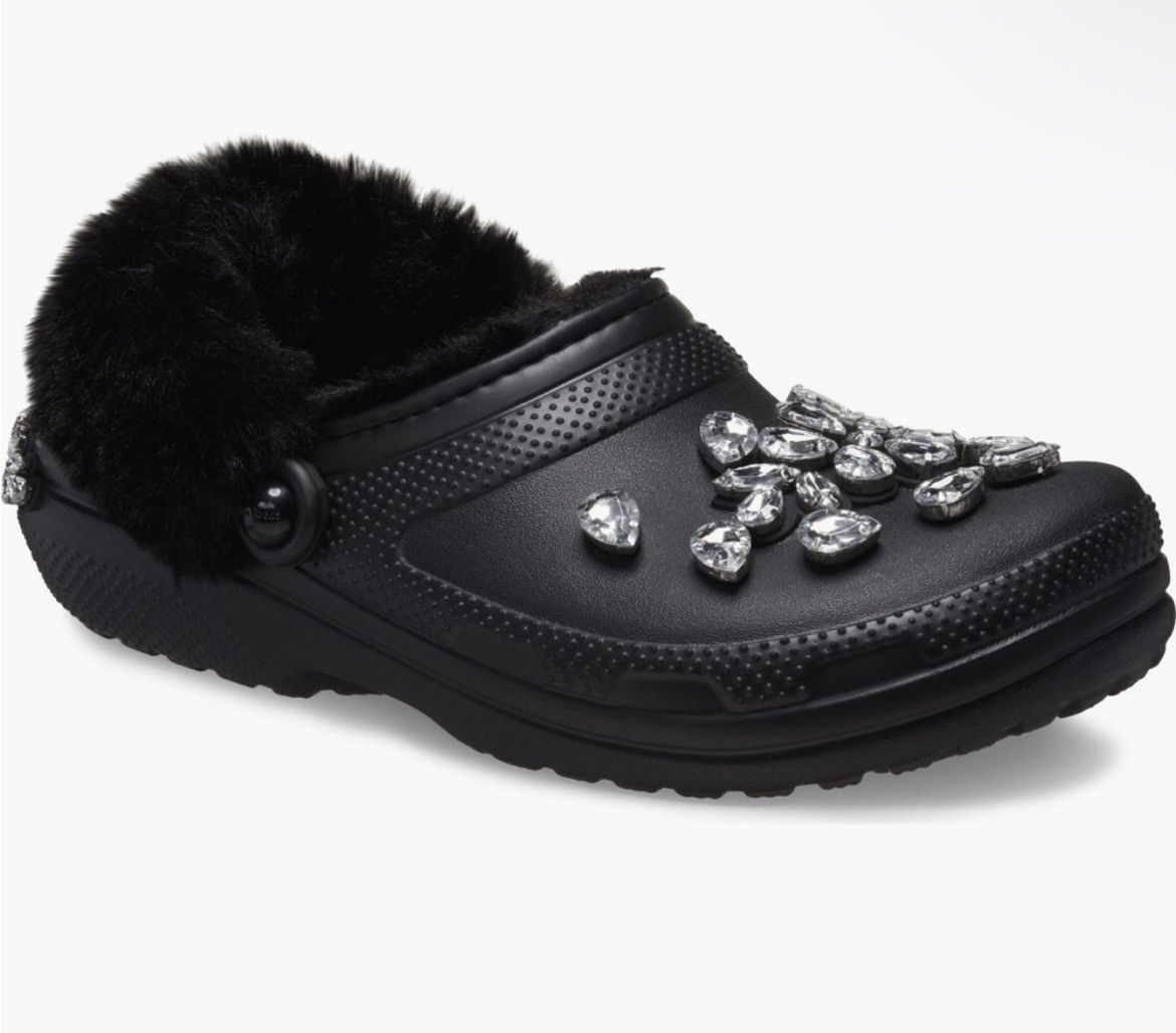 Crocs × Simone Rocha Crocs X Simone Rocha Classic Faux Fur Lined Clog Size US 9 / EU 42 - 1 Thumbnail
