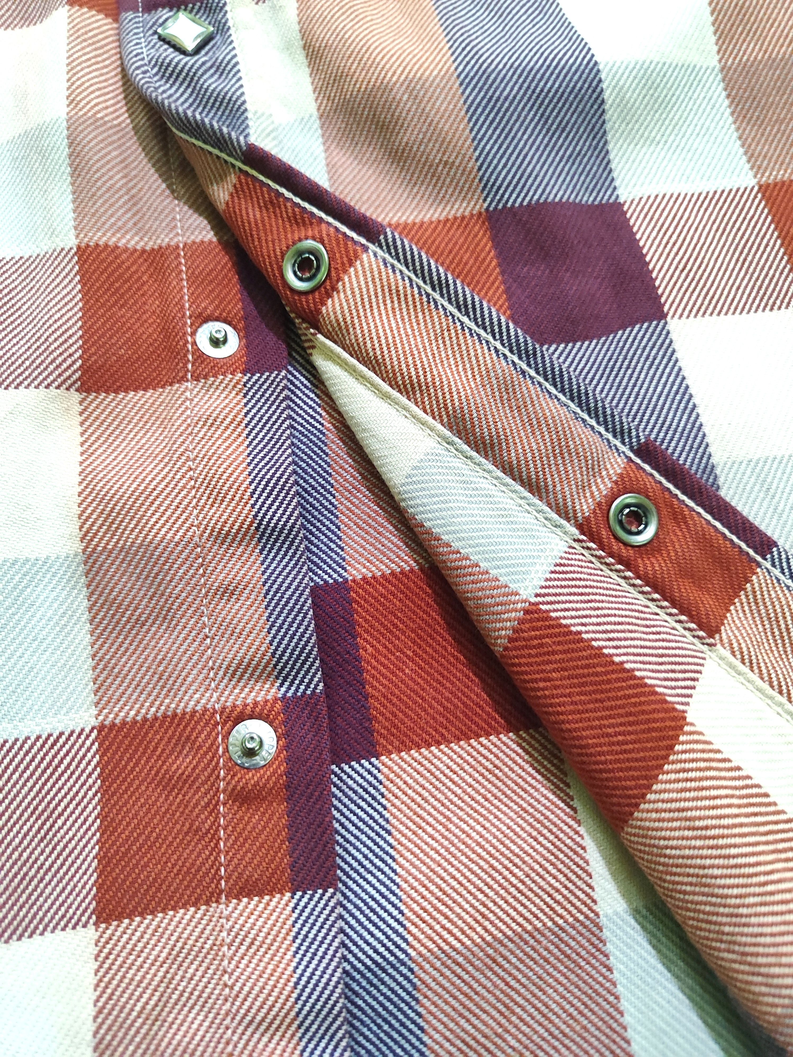 Warehouse Warehouse Heavy Flannel Snap Button Work Shirt Size US M / EU 48-50 / 2 - 7 Thumbnail