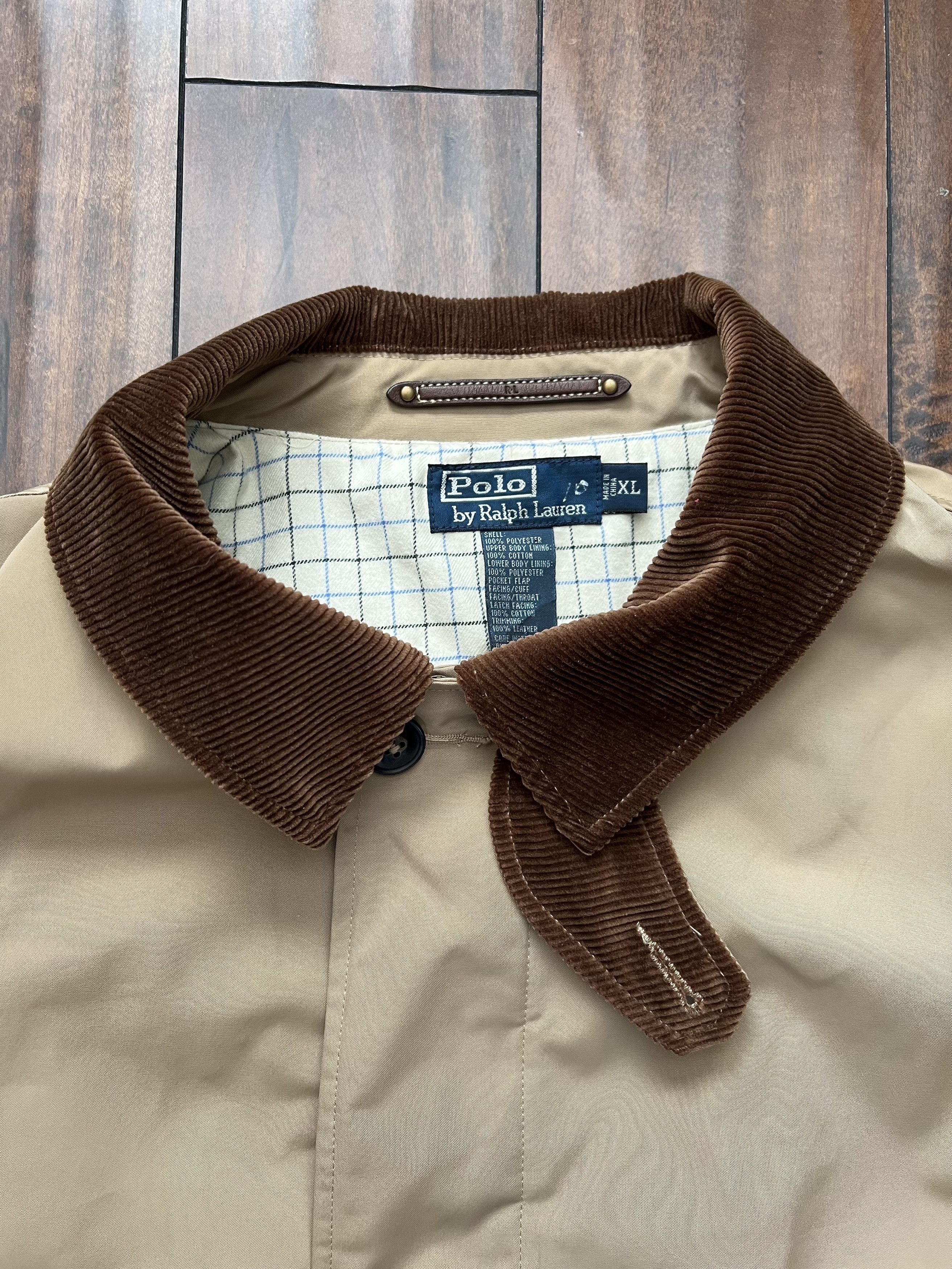 Polo Ralph Lauren Polo Ralph Lauren Flannel Linned Chore Coat Size US XL / EU 56 / 4 - 5 Thumbnail