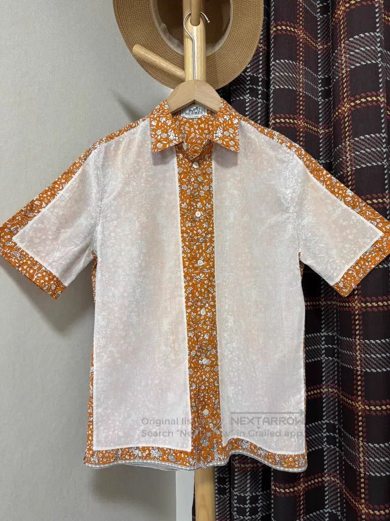 Hermes Hermes size 38 Short-sleeved shirt Size US M / EU 48-50 / 2 - 1 Thumbnail