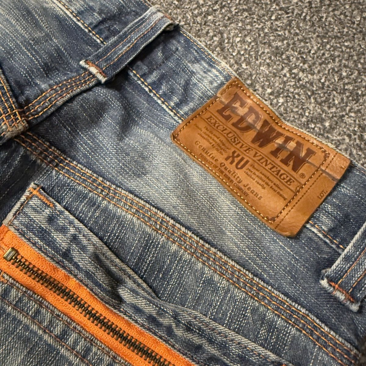 Edwin 🔥🇯🇵 Vintage Japanese Seditionaries Edwin 403XV Bootcut Denim Size US 30 / EU 46 - 9 Thumbnail