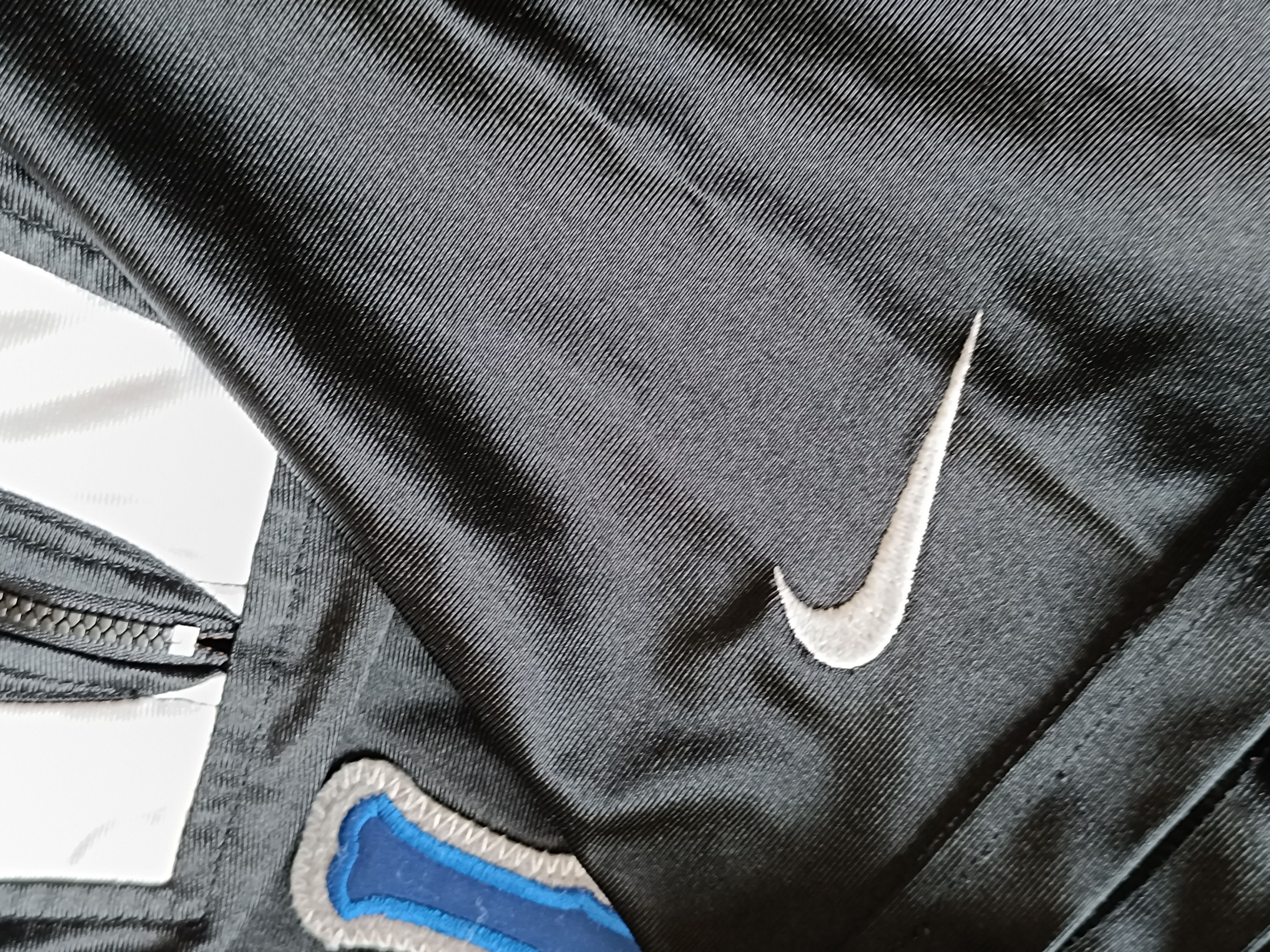Nike × Vintage Rare Nike Jersey T-Shirt / pacht big logo / 90s / vintage / Size US L / EU 52-54 / 3 - 6 Thumbnail