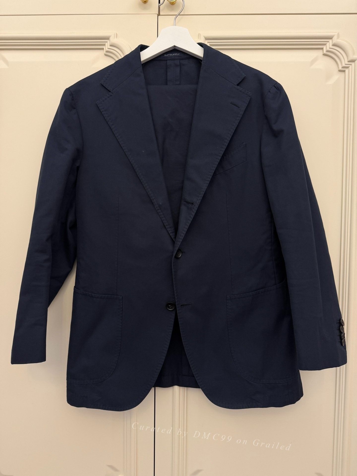Suitsupply SUIT SUPPLY Slim-Fit Blue Suit Set Size US M / EU 48-50 / 2 - 1 Thumbnail