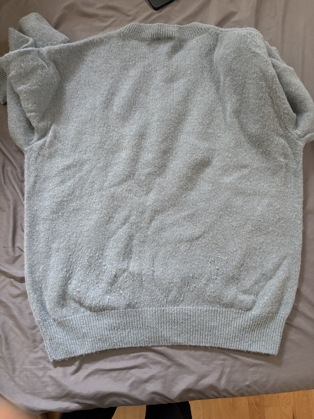 A.P.C. Light Blue APC Sweater Size US XXL / EU 58 / 5 - 3 Thumbnail