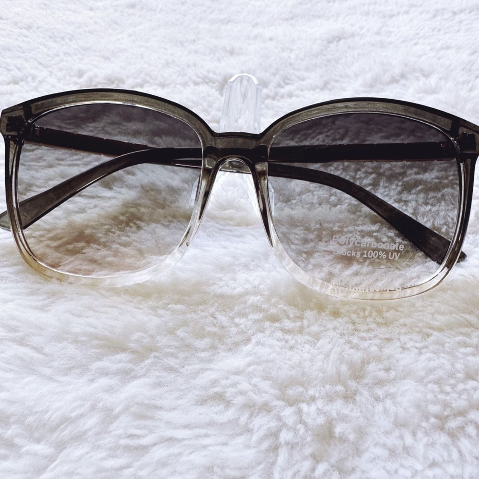 Other Joanne Clear Gray Square Sunglasses Size ONE SIZE - 2 Thumbnail