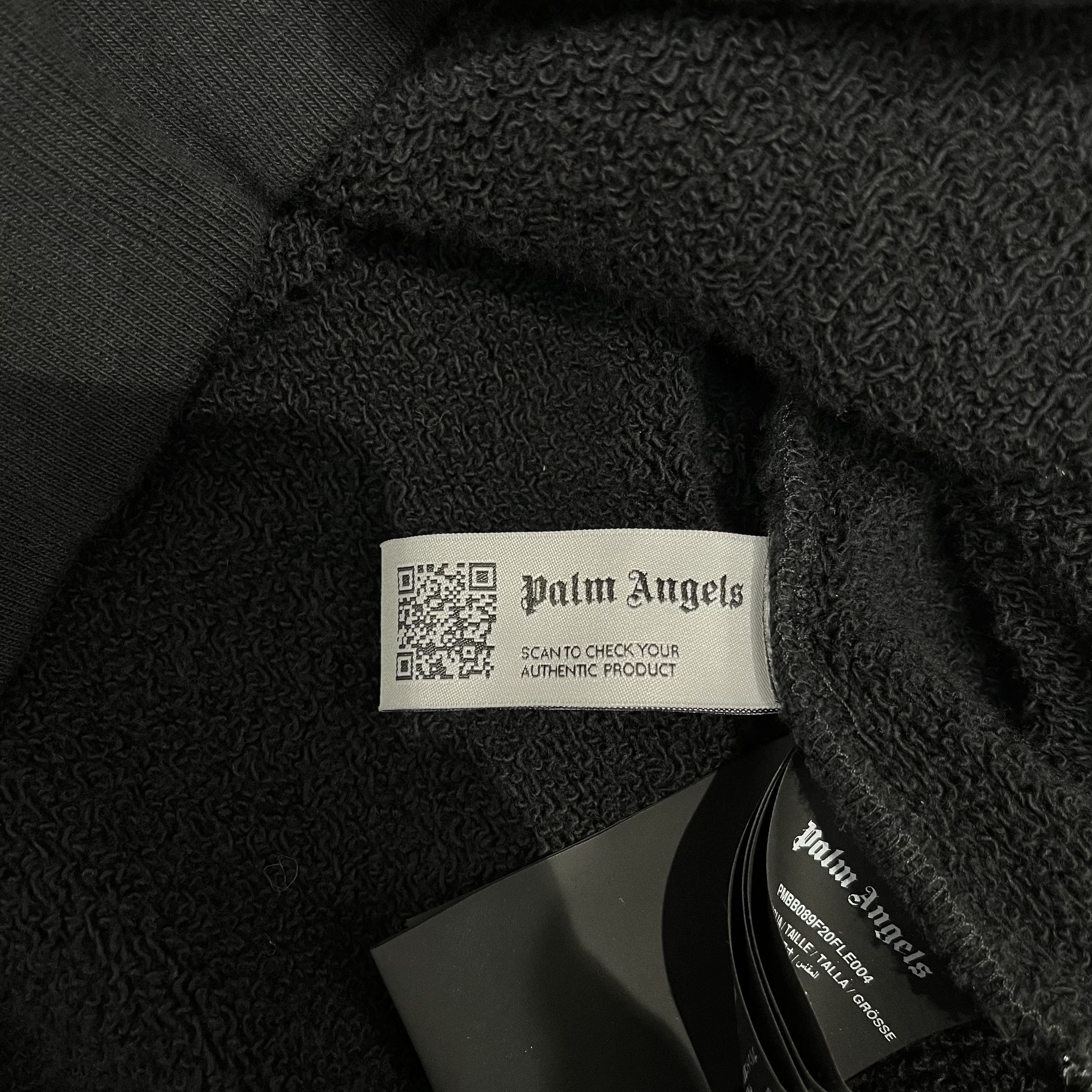 Palm Angels Palm Angels Embroidered Logo Hoodie Black Size US M / EU 48-50 / 2 - 5 Thumbnail
