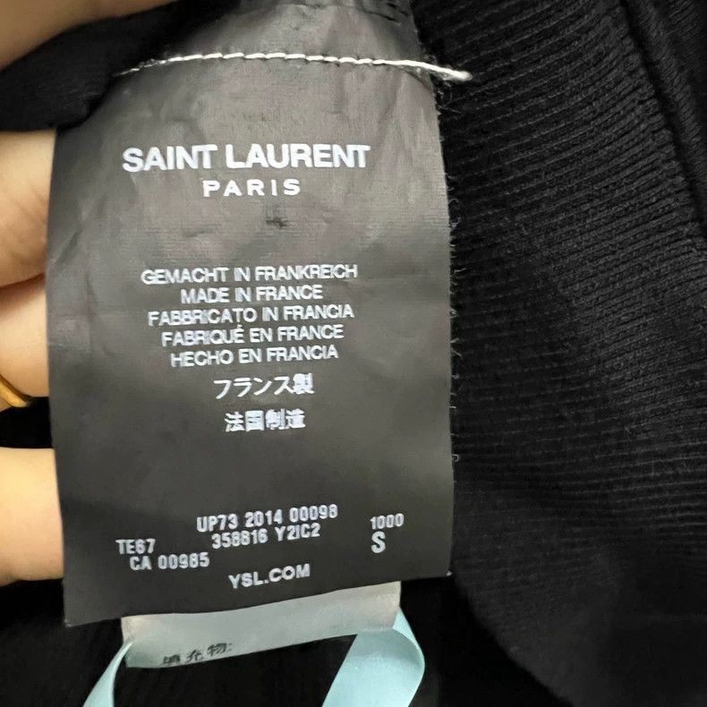 Saint Laurent Paris Saint Laurent ParisRiveted patchwork leather long sleeves Size US S / EU 44-46 / 1 - 3 Thumbnail