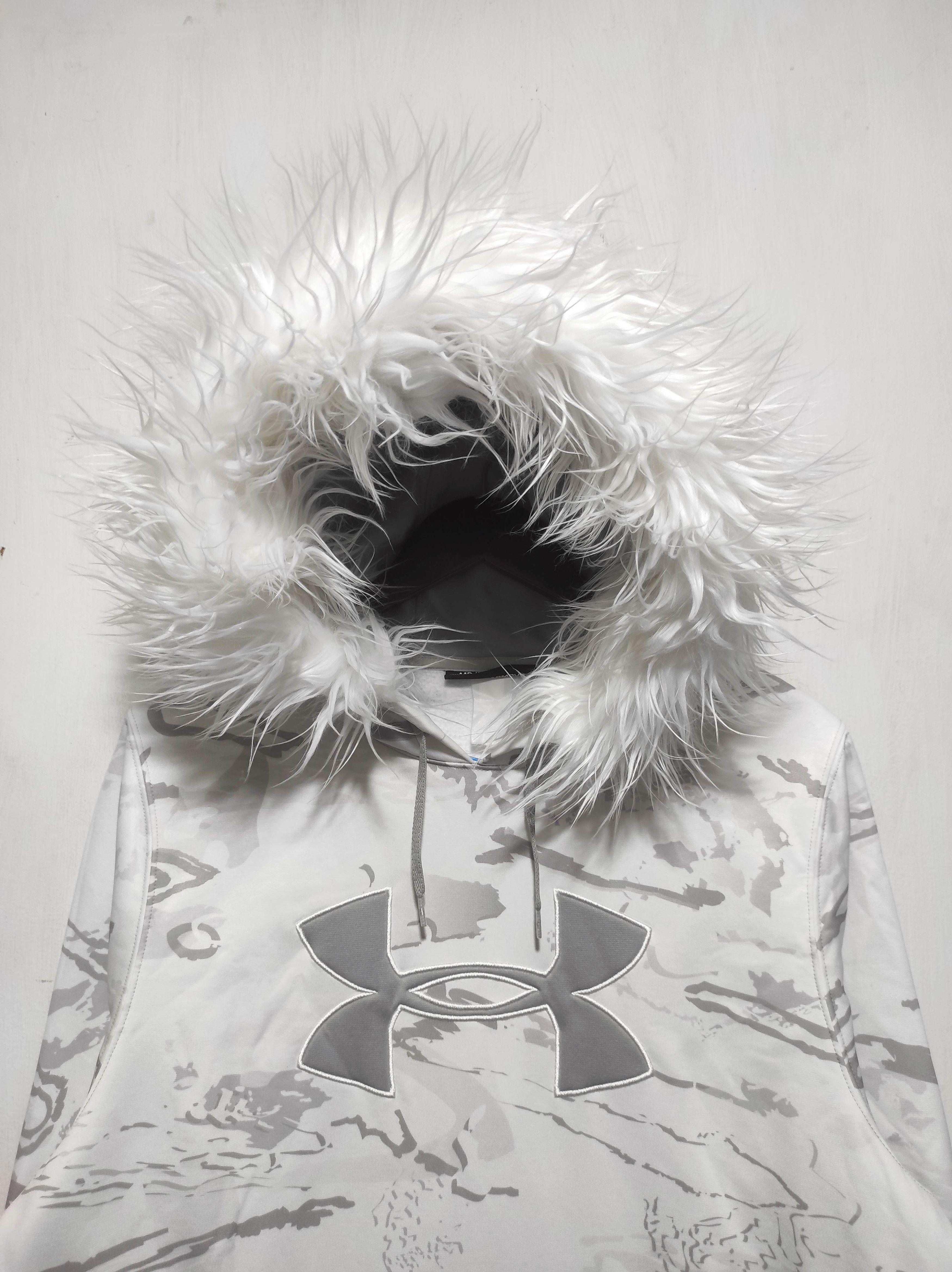 Hysteric Glamour Under Armour Camo White Fur Hoodie LGB style Size US M / EU 48-50 / 2 - 3 Thumbnail