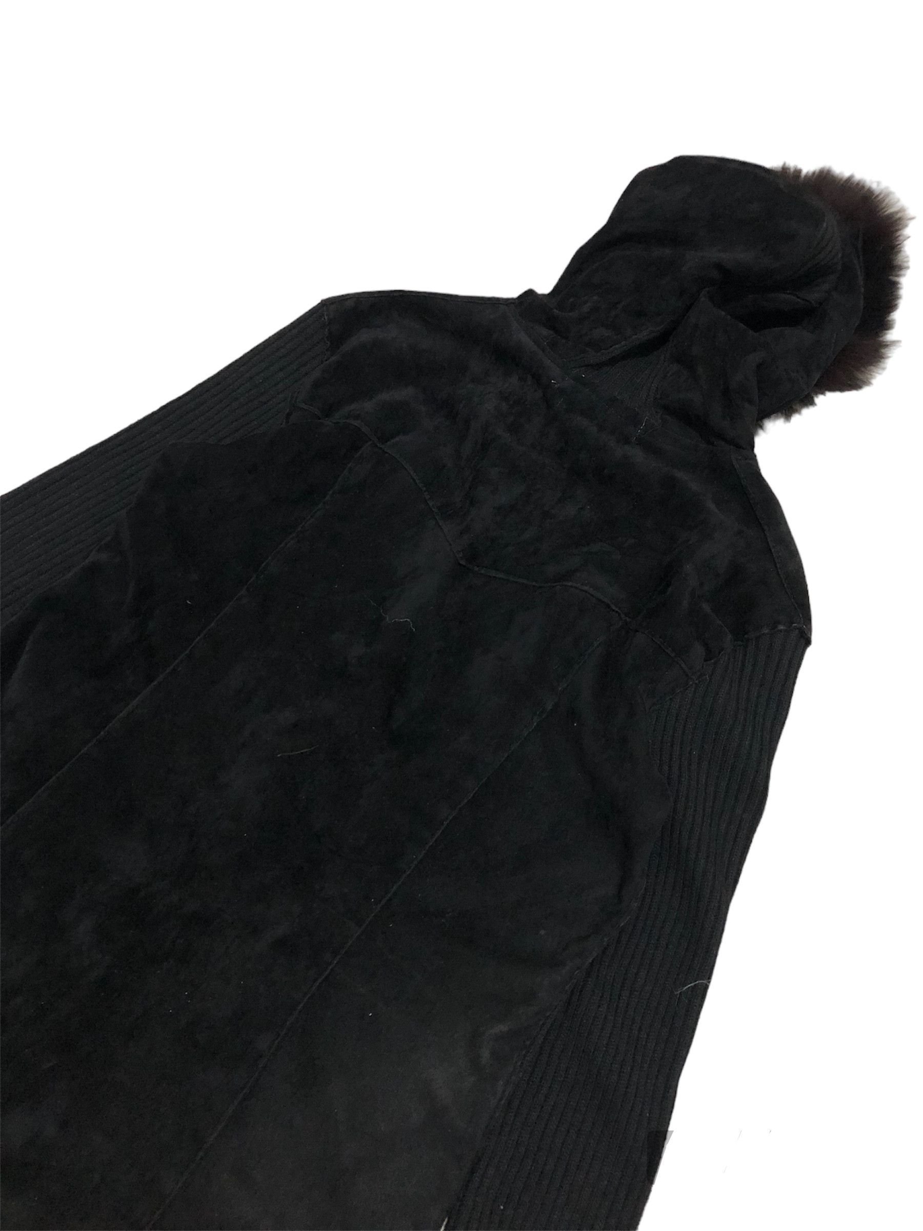 Le Grande Bleu (L.G.B.) Lans Fur Velvet gothic Jacket look like LGB ifsixwasnine Size US S / EU 44-46 / 1 - 6 Thumbnail