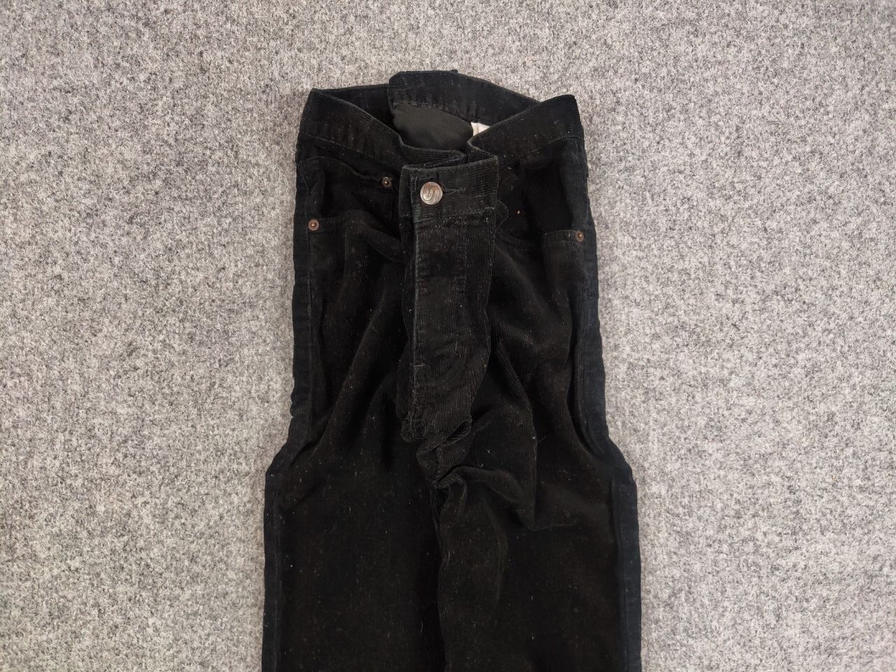 Other Rare Silas Japan Design Black Trousers Corduroy Pants Size US 34 / EU 50 - 7 Thumbnail