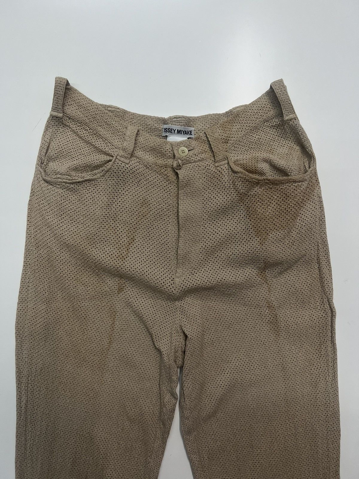 Issey Miyake ISSEY MIYAKE LINED MESH PANTS Size US 32 / EU 48 - 5 Thumbnail