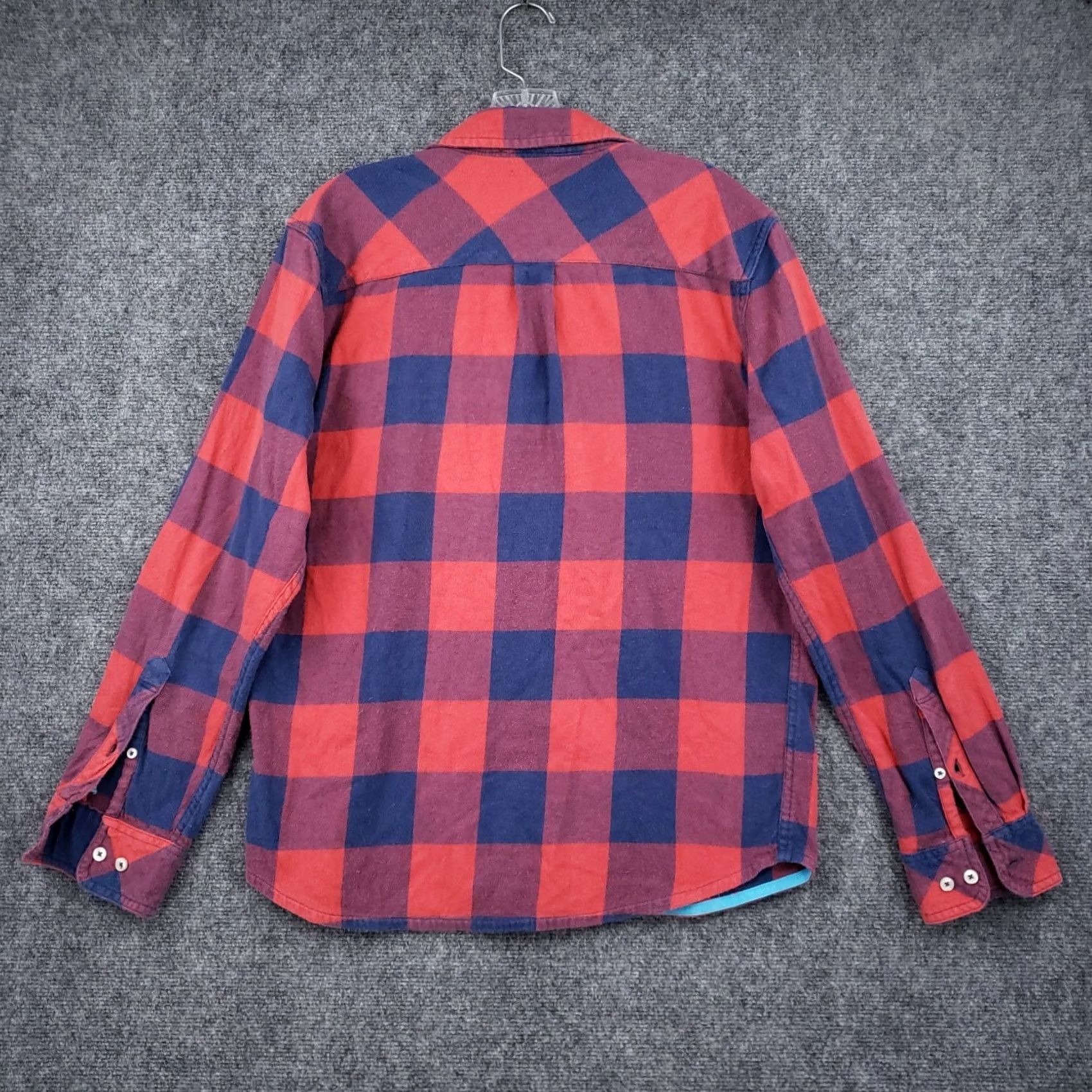 Chubbies Ch Chubbies Button Up Shirt Mens Medium Red Regular Fit Flannel Plaid Long Sleeve Size US M / EU 48-50 / 2 - 2 Thumbnail