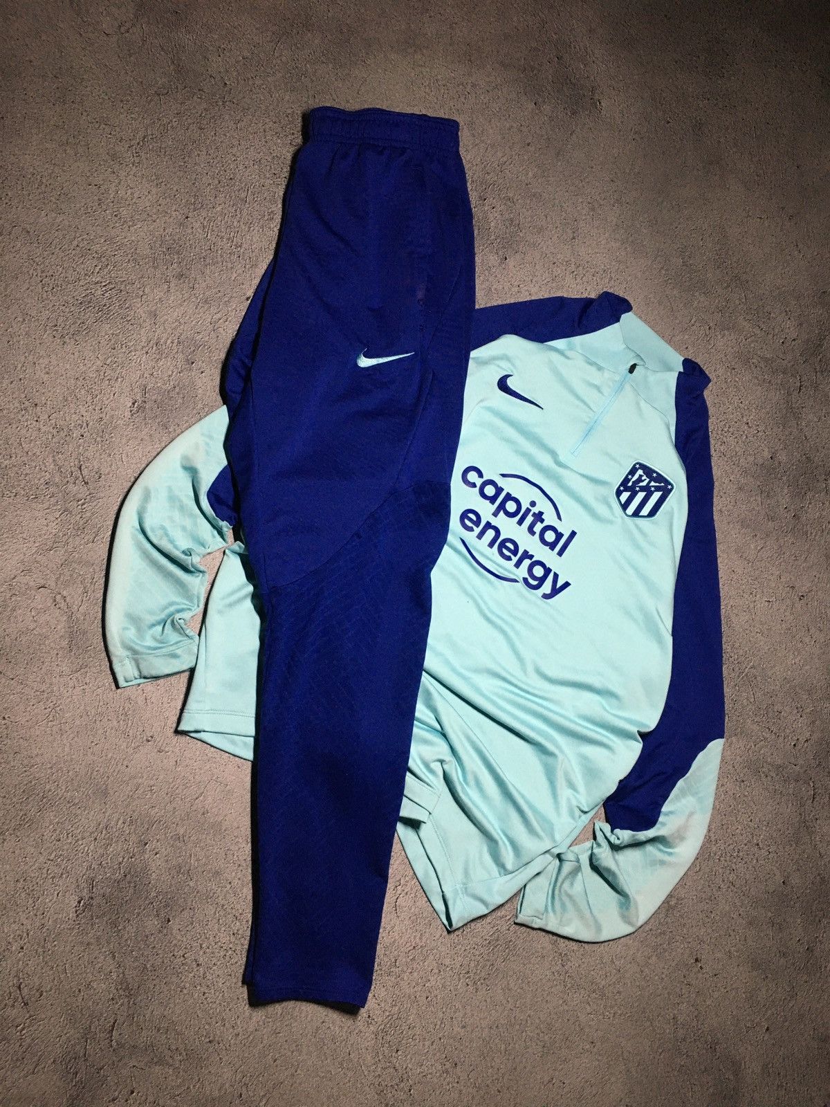 Nike 🦕 Nike FC Atletico Madrid Football Nylon Track Suit Size US M / EU 48-50 / 2 - 1 Thumbnail