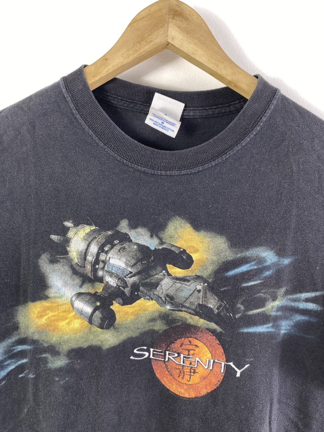 Vintage VIntage Y2K Serenity Movie TV Film Sci-Fi Space Graphic Tee Size US M / EU 48-50 / 2 - 2 Thumbnail