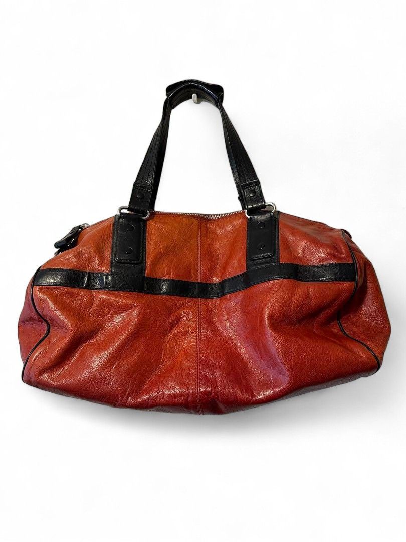 Balenciaga Balenciaga - Leather Handbag Shoulder Bag Red Bordeaux Size ONE SIZE - 5 Thumbnail