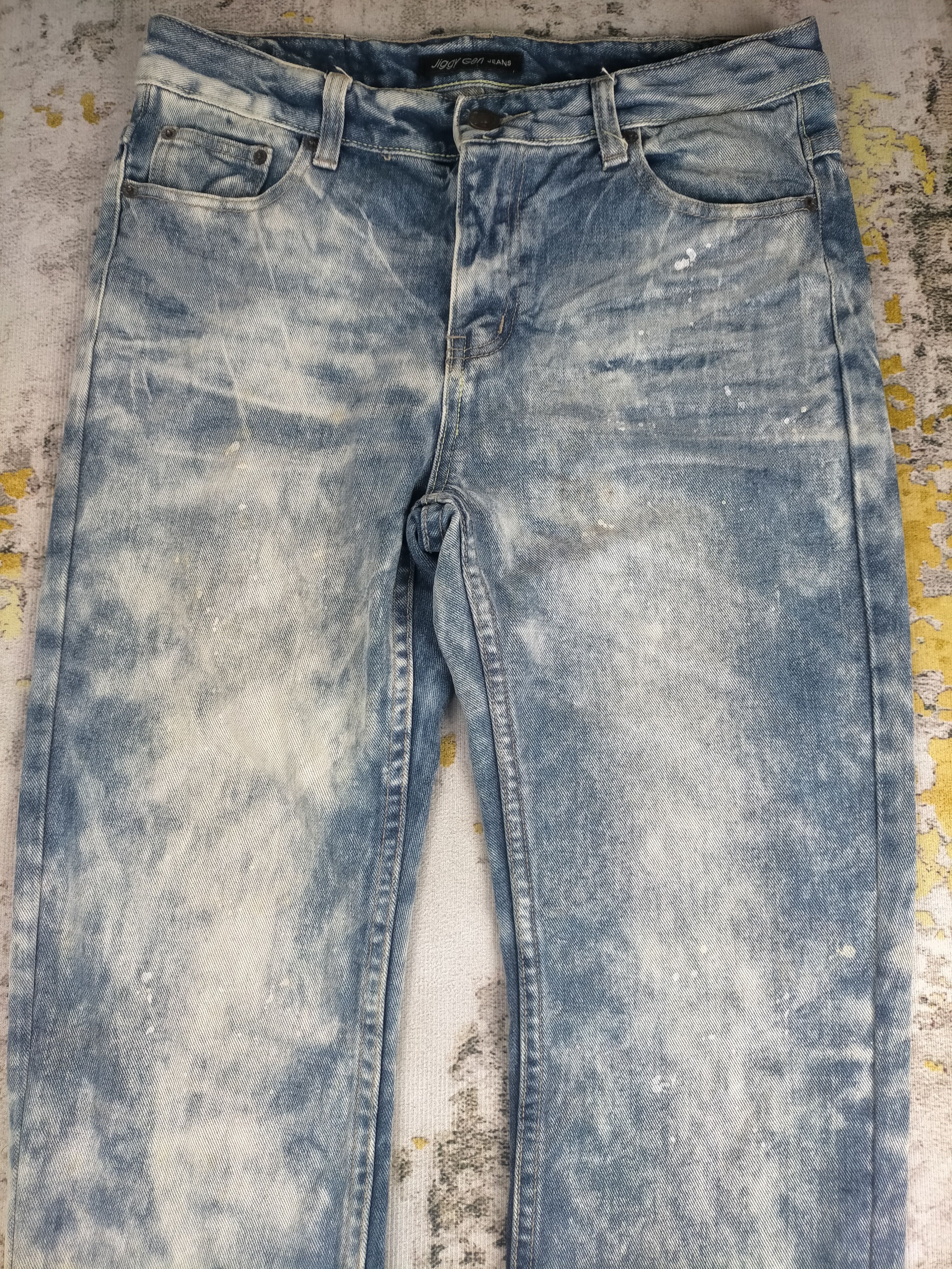Undercover Rare Vintage Japan Jiggy Gen Acid Wash Jeans Size US 32 / EU 48 - 4 Thumbnail