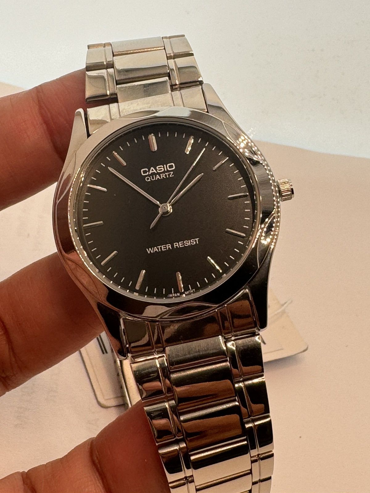Casio Casio Watch Stainless Steel, 37mm Diameter, Brand New Size 38 - 7 Thumbnail