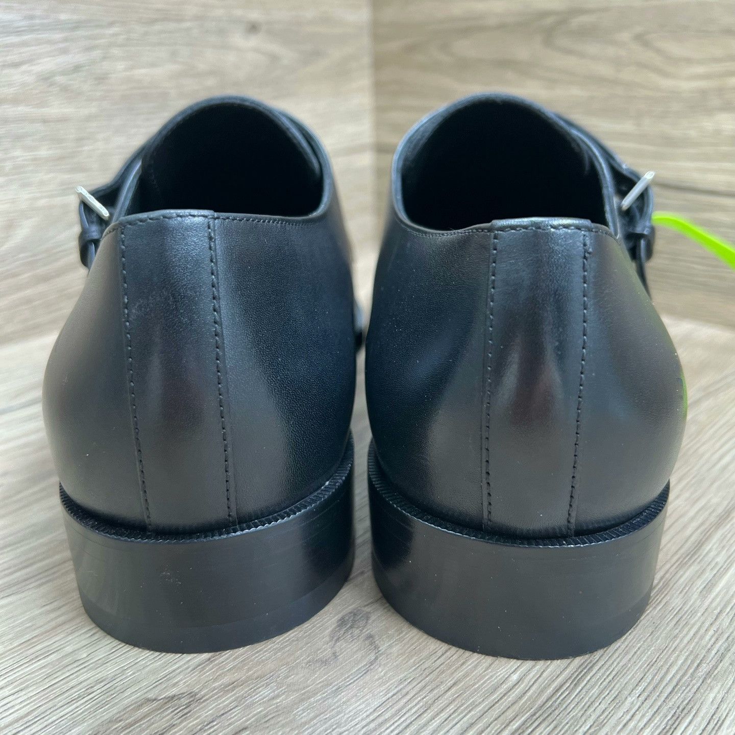Hermes Hermes Hugues Black Silver Monk Shoes Size US 9 / EU 42 - 5 Thumbnail
