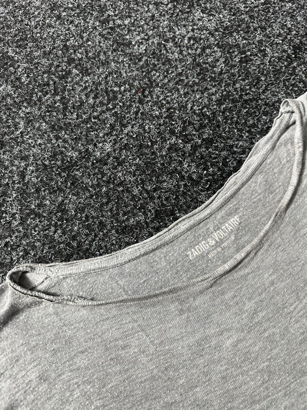 Vintage × Zadig & Voltaire 🚨VNTG Zadig & Voltaire LOVE BIG LOGO Degrade Skull T Shirt Size M / US 6-8 / IT 42-44 - 6 Thumbnail