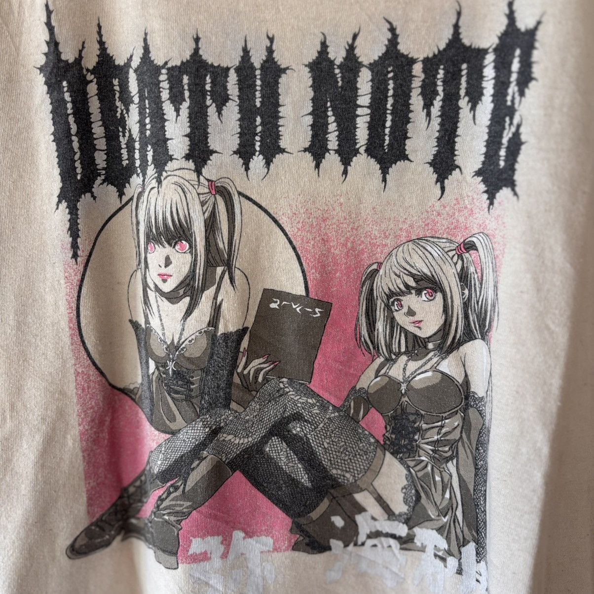 Anime DEATH NOTE ANIME SERIES VINTAGE TEES Size US L / EU 52-54 / 3 - 3 Thumbnail