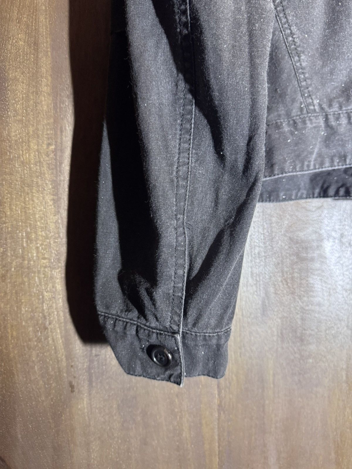Ann Demeulemeester Ann demeulemeester vintage washed black glitter jacket 42 Size M / US 6-8 / IT 42-44 - 12 Thumbnail