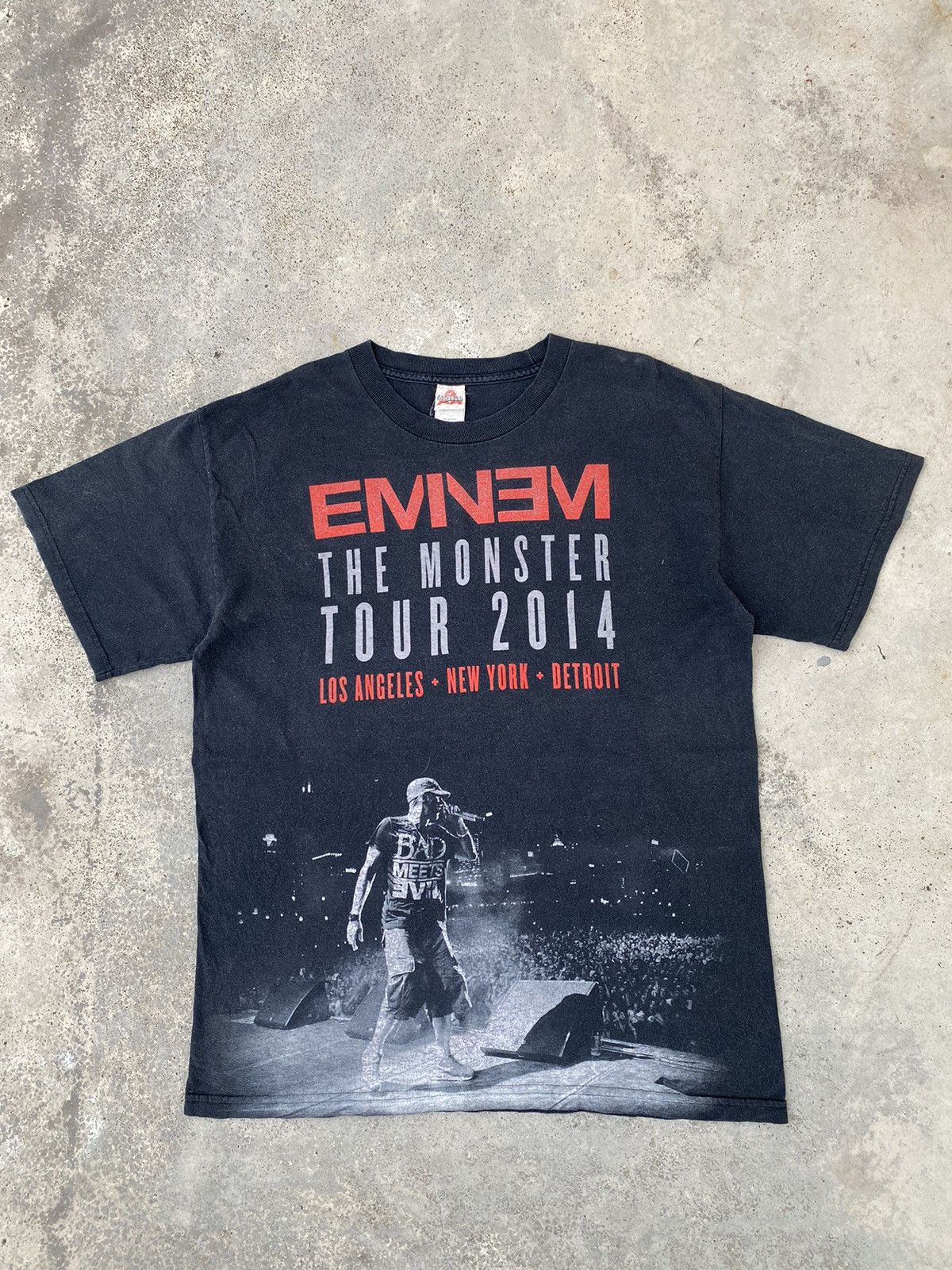 Eminem 2010s Eminem The Monster Tour Rap Tee Size US L / EU 52-54 / 3 - 1 Thumbnail