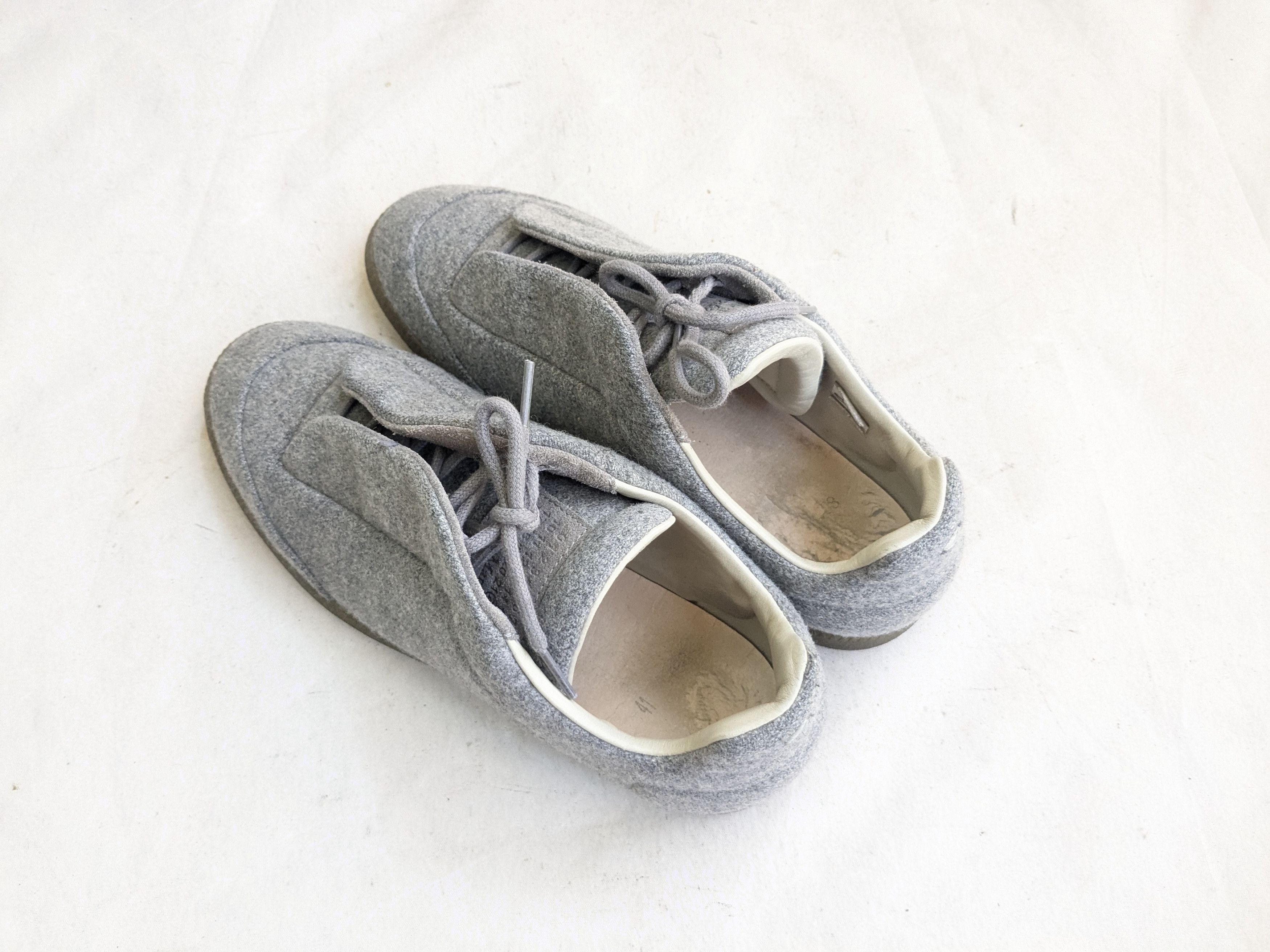 Maison Margiela Maison Margiela Future Gray 8 41 Low Tops Wool Gum Size US 8 / EU 41 - 12 Thumbnail