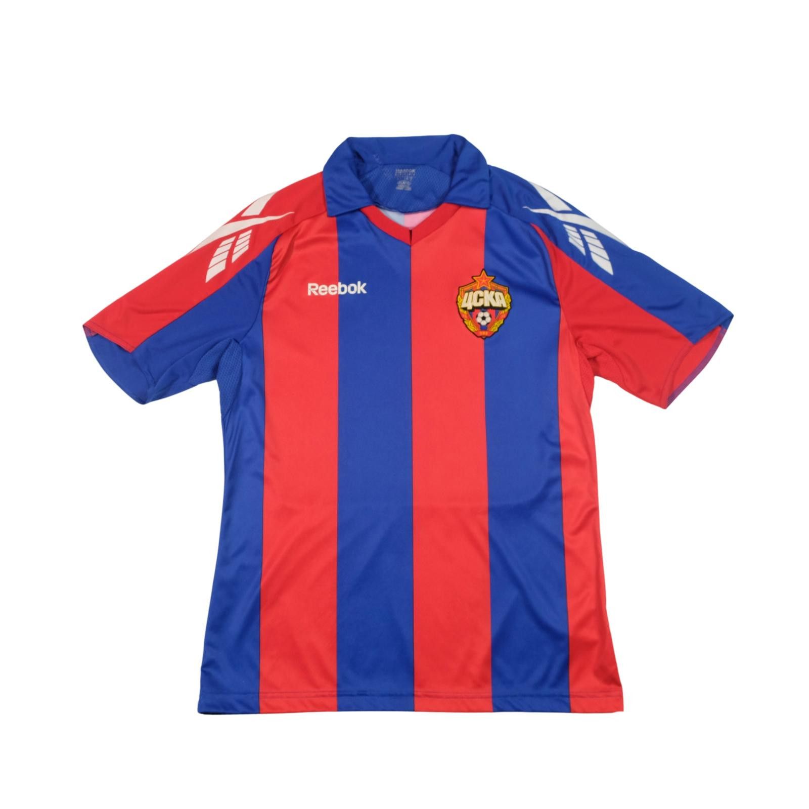 Reebok 2010 CSKA Moscow Home Shirt Reebok (S/M) Size US S / EU 44-46 / 1 - 1 Thumbnail