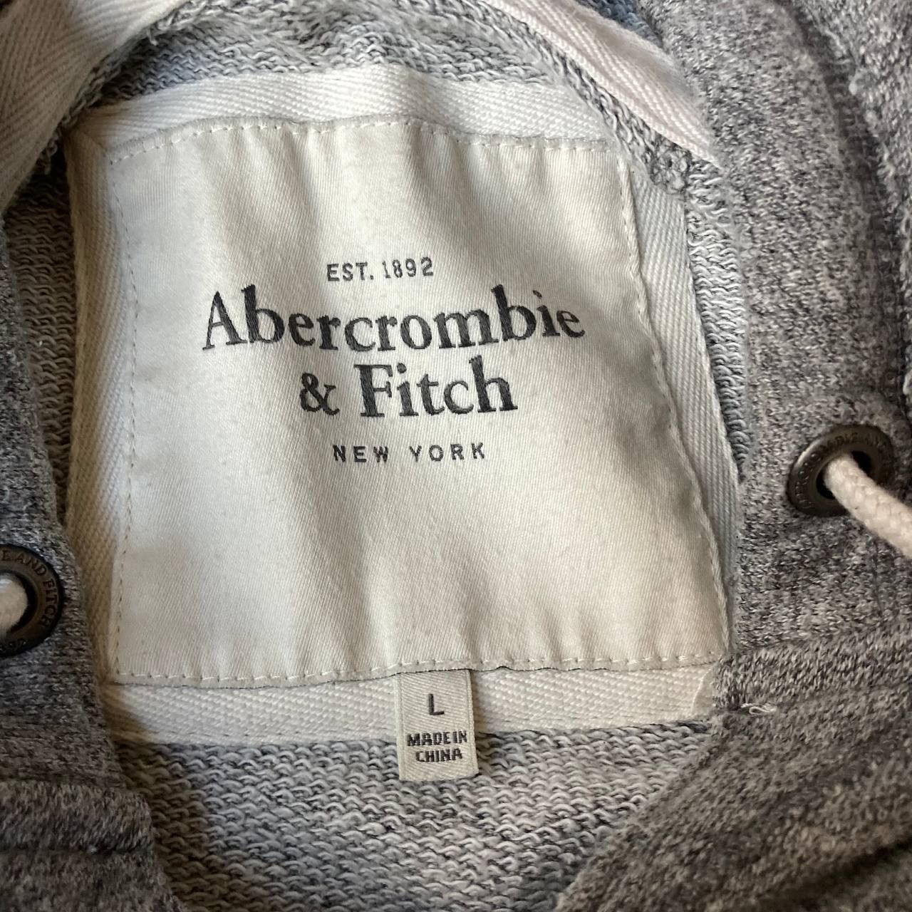 Abercrombie & Fitch Abercrombie & Fitch New York V Neck Hoodie Size L / US 10 / IT 46 - 9 Thumbnail