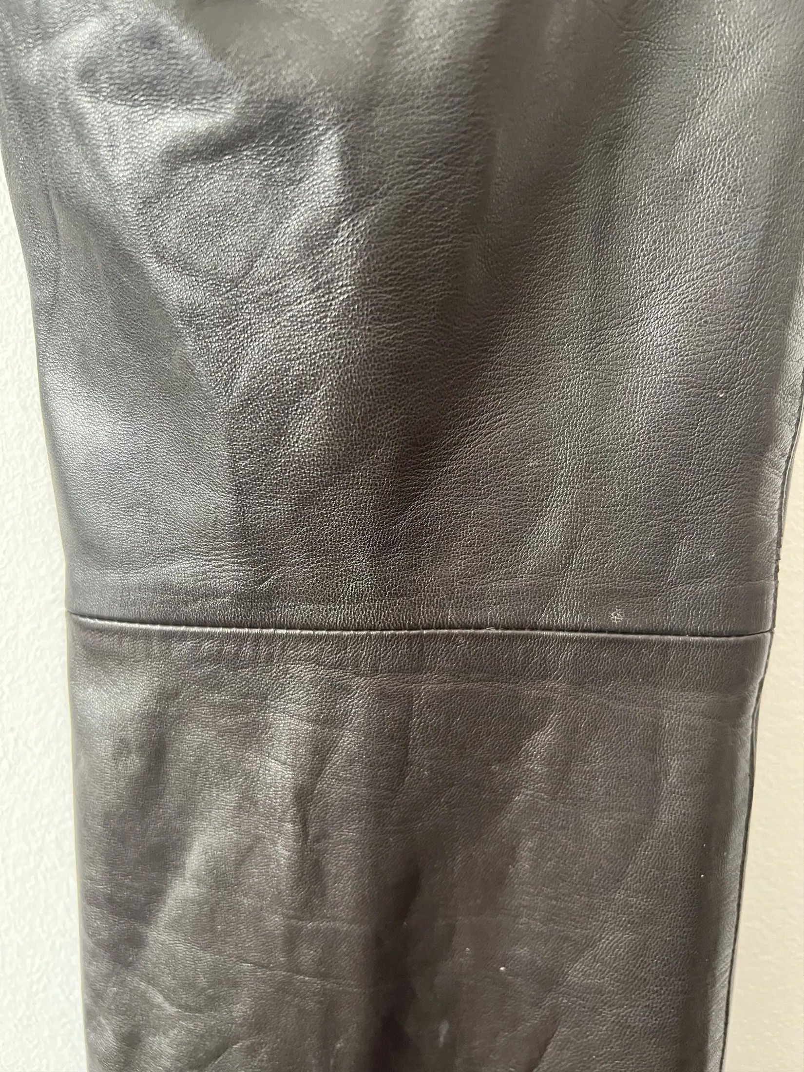 Prada High Quality Leather Pants Size 26" / US 2 / IT 38 - 12 Thumbnail