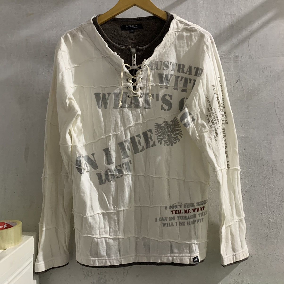 In The Attic In The Attic Poem Double Layer Long Sleeved Size US M / EU 48-50 / 2 - 1 Thumbnail