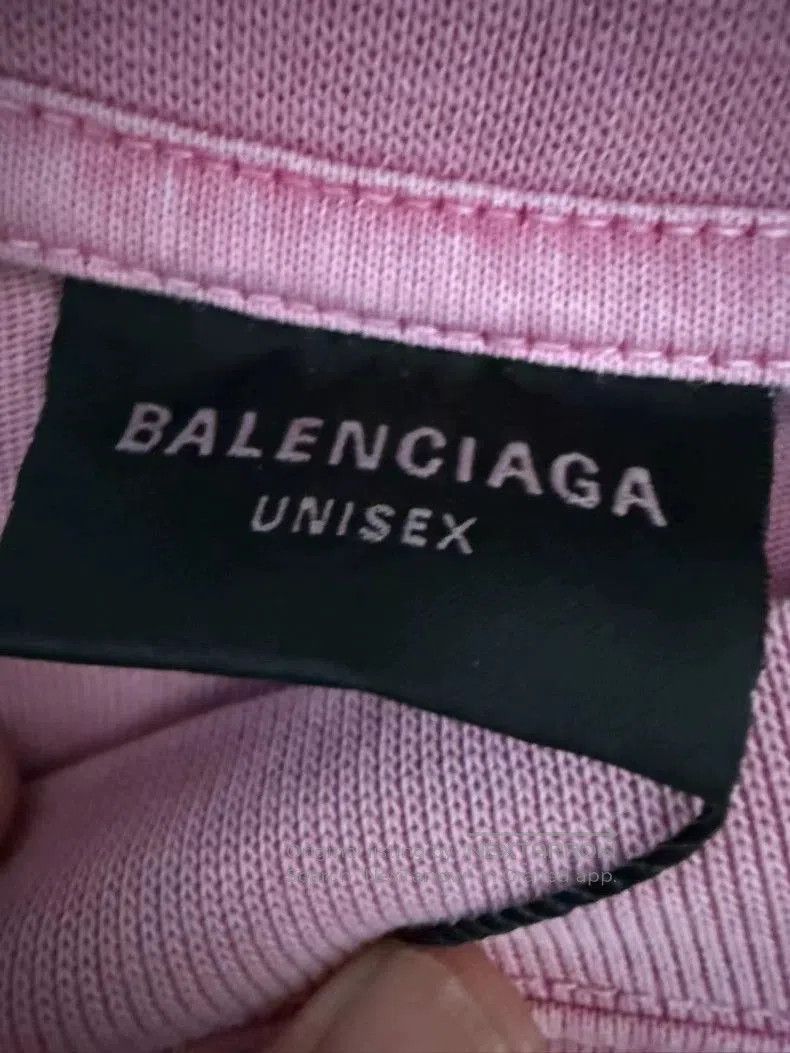 Balenciaga Balenciaga Pink Eiffel Tower Short Sleeve. Size S / US 4 / IT 40 - 3 Thumbnail