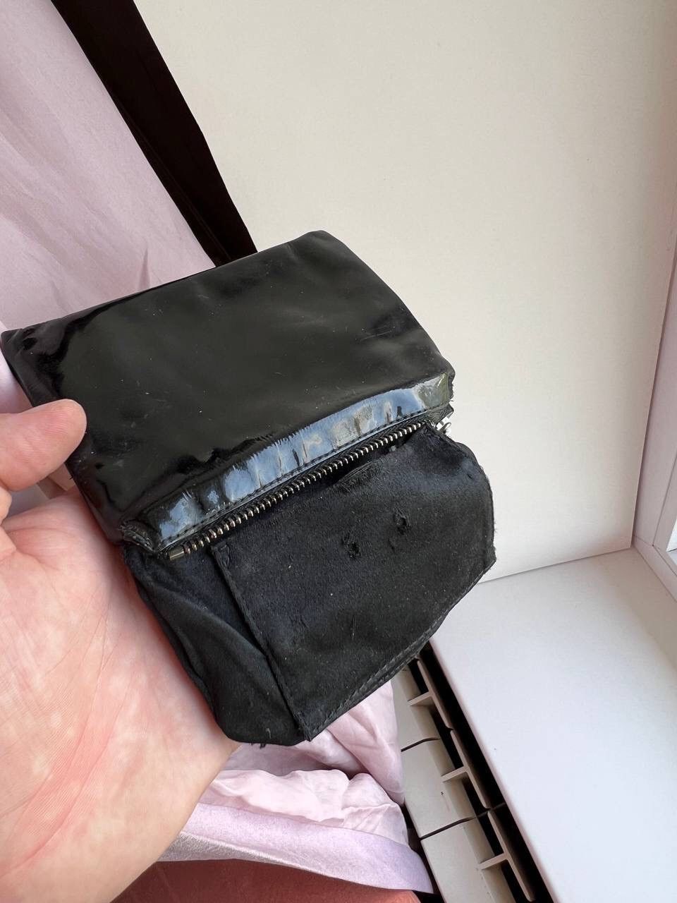 Prada × Vintage Vintage 00s Prada Black Wallet Mini USED CONDITION Size ONE SIZE - 11 Thumbnail