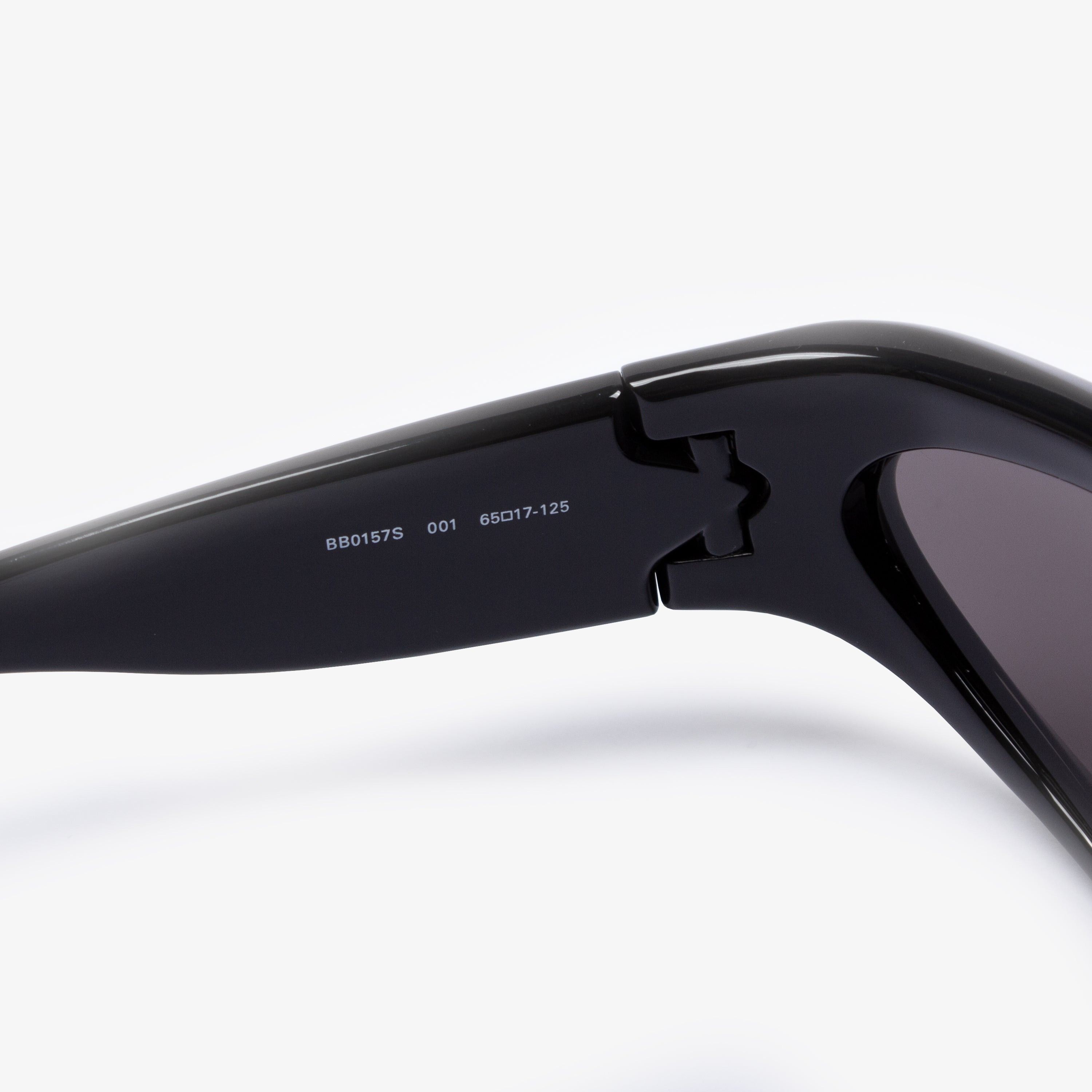 Balenciaga BALENCIAGA BLACK SWIFT OVAL SUNGLASSES Size ONE SIZE - 4 Thumbnail