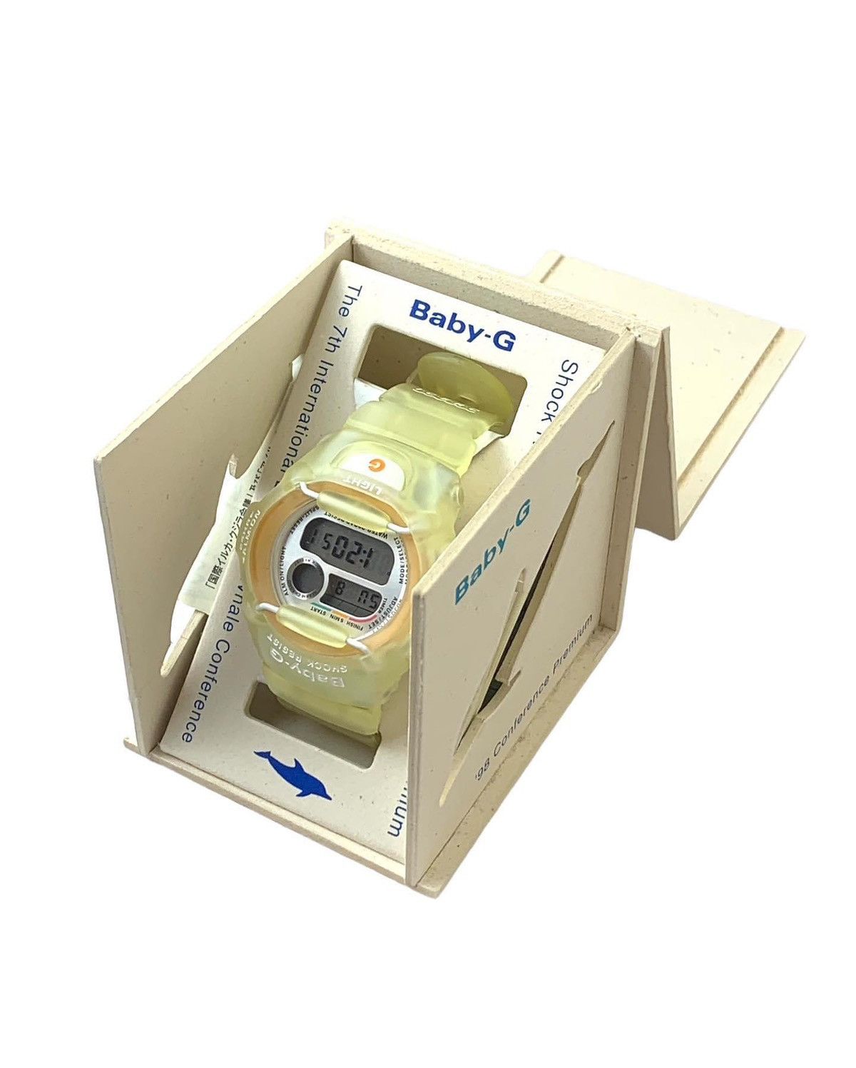 Vintage 1998 CASIO BABY G DOLPHIN & WHALE CONFERENCE PREMIUM WATCH Size ONE SIZE - 2 Thumbnail