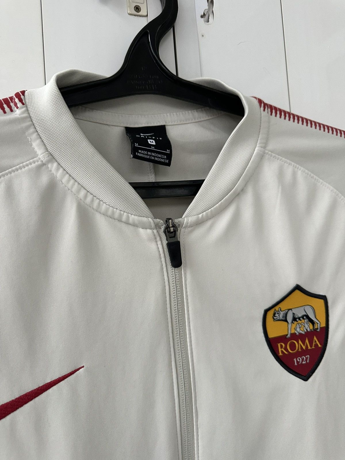 Nike Vintage Nike Roma Club Zip Jacket Size US M / EU 48-50 / 2 - 9 Thumbnail