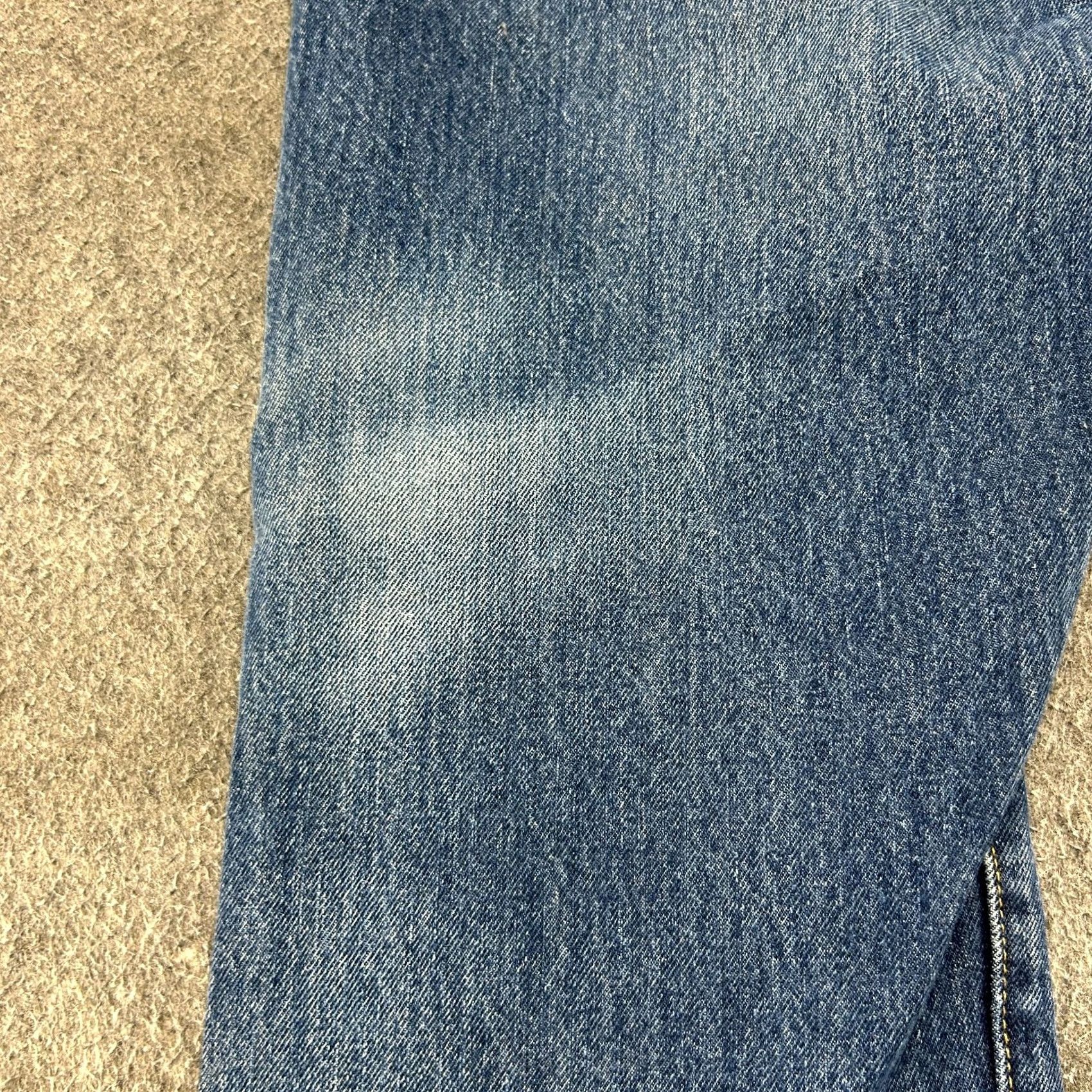 Levi's VINTAGE Levi's 501 Jeans Men 34x30 Blue Regular Fit Distressed Straight Denim 5-Pocket Retros Size US 34 / EU 50 - 4 Thumbnail