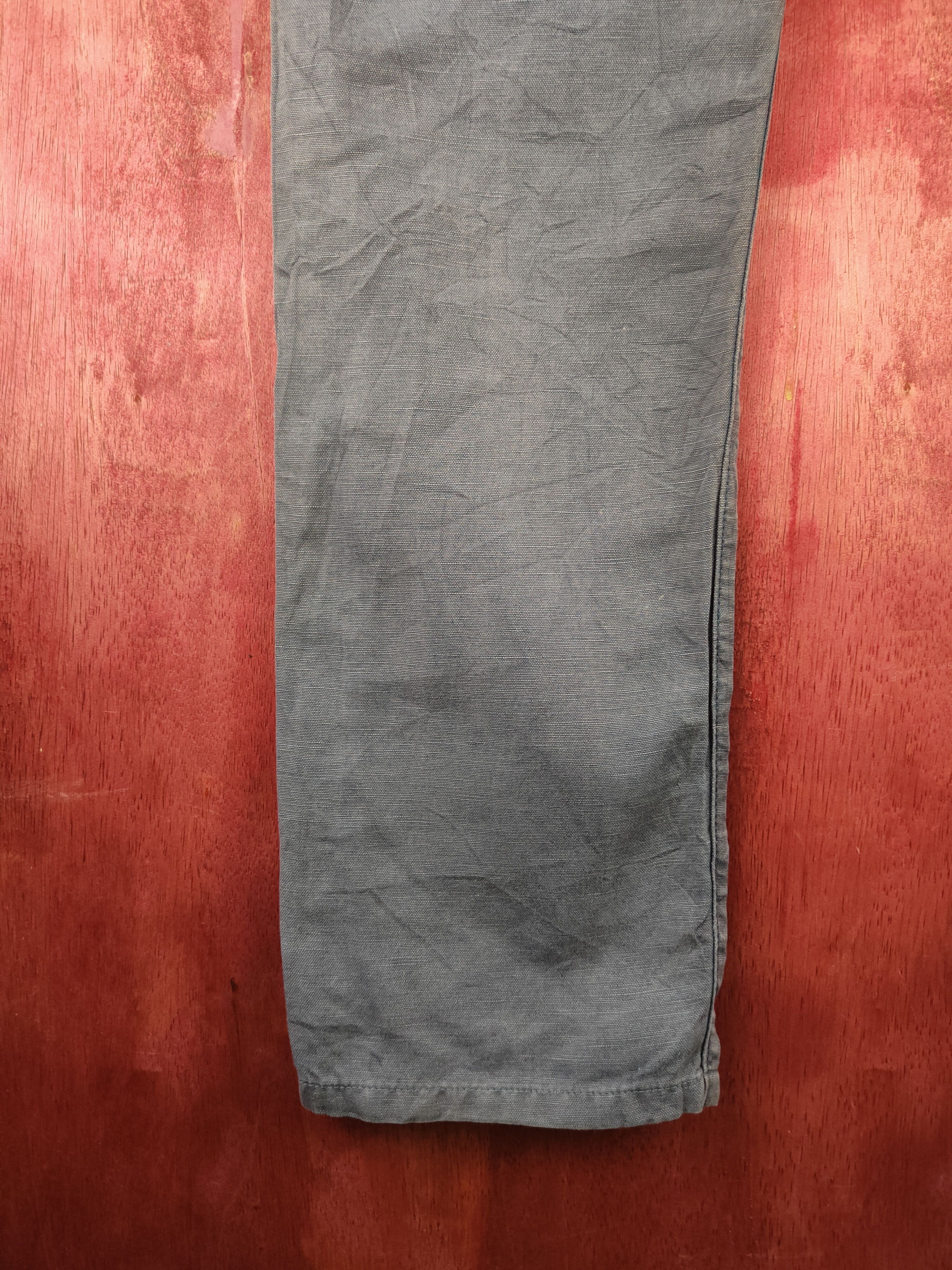Uniqlo VINTAGE Japanese faded blue Trousers Casual Pants N#S2929 Size US 33 - 9 Thumbnail