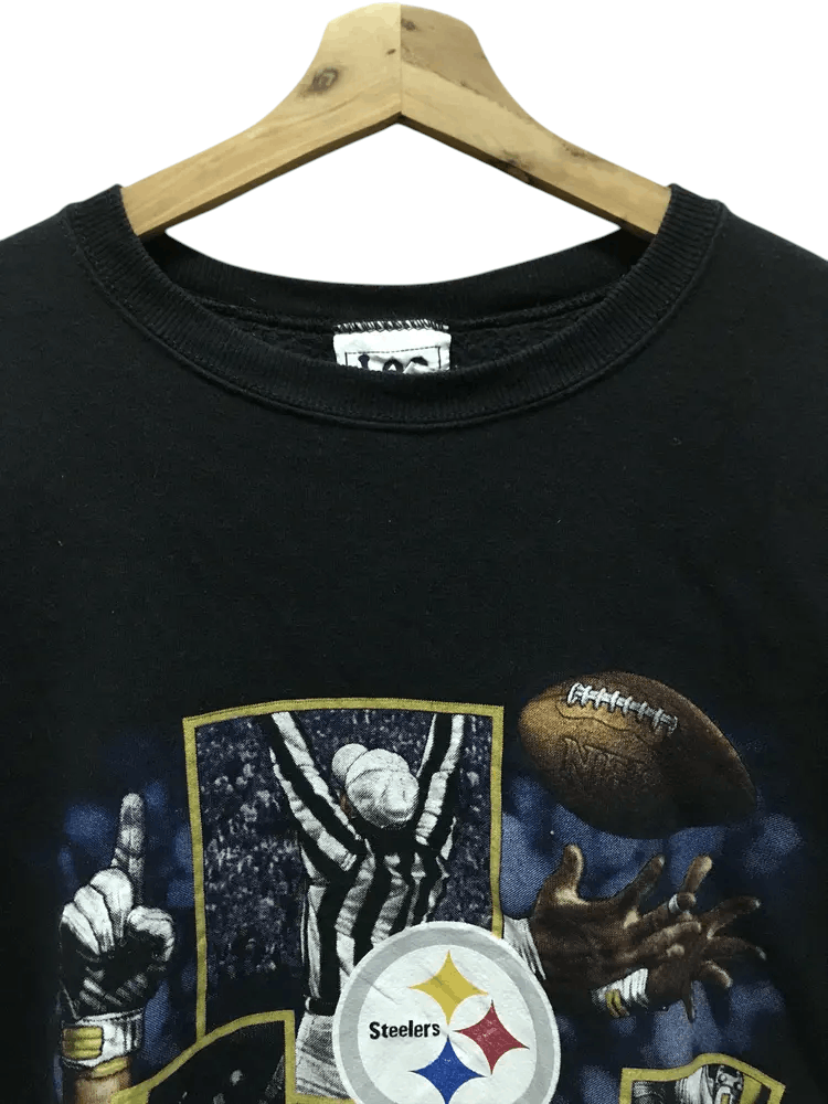 Nutmeg Vintage 90's Lee x Nutmeg Mills x NFLP Pittsburgh Steelers Size US XXL / EU 58 / 5 - 3 Thumbnail