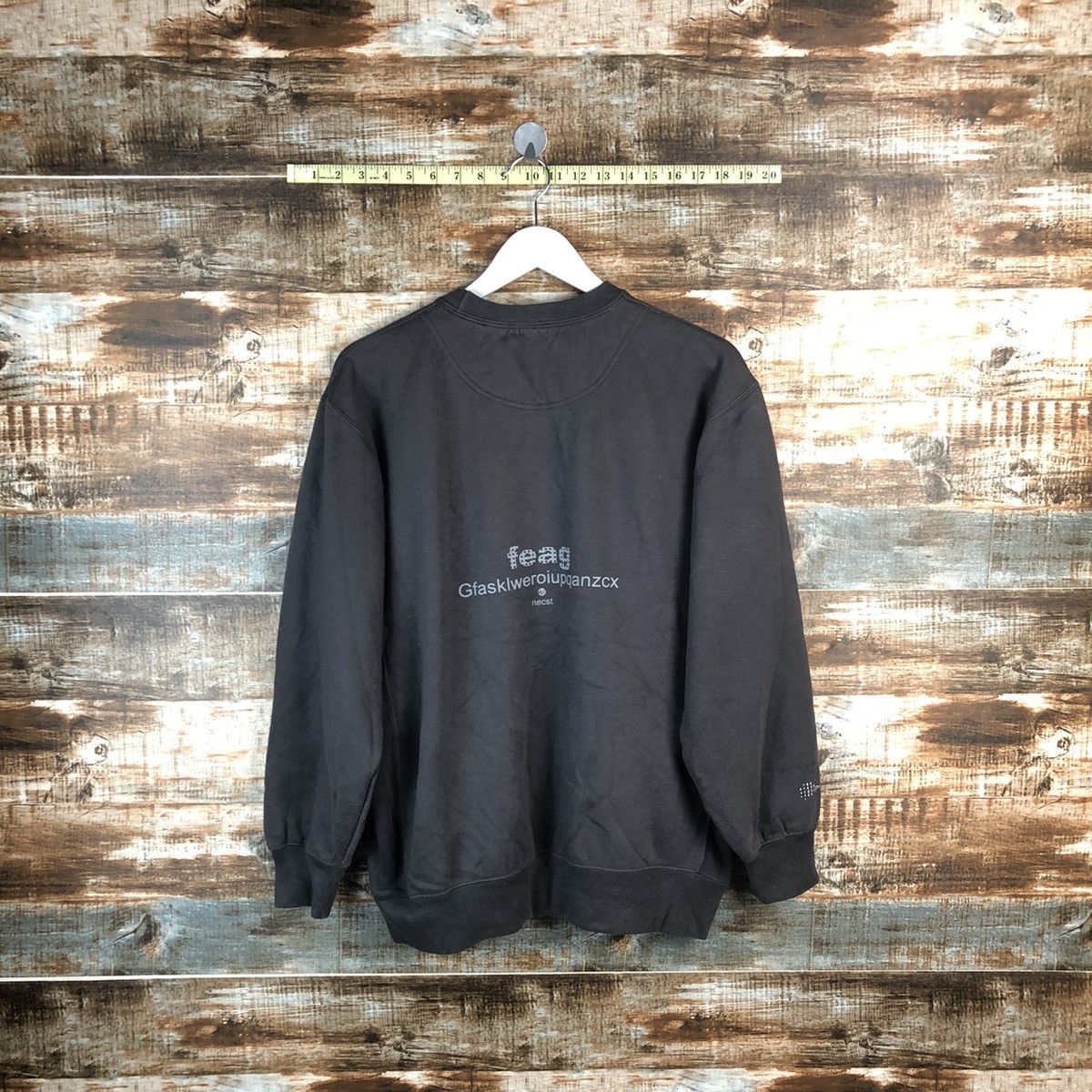 Japanese Brand × Vintage Power To The People Grey Sweatshirt #A1592 Size US M / EU 48-50 / 2 - 16 Thumbnail