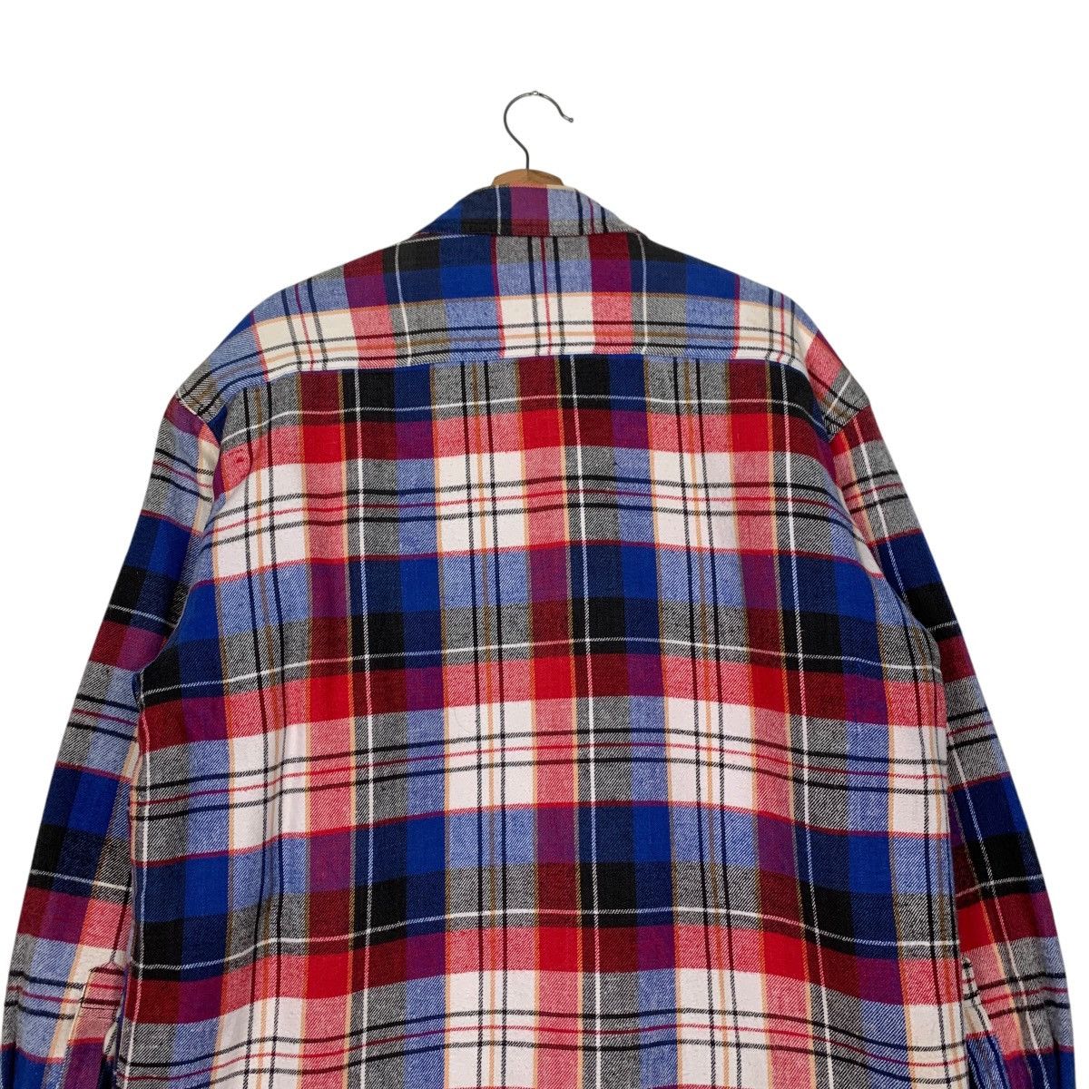 Flannel 90’s SEAHOP Fleece Lined Checked Flannel Jacket #2342-C105 Size US M / EU 48-50 / 2 - 8 Thumbnail