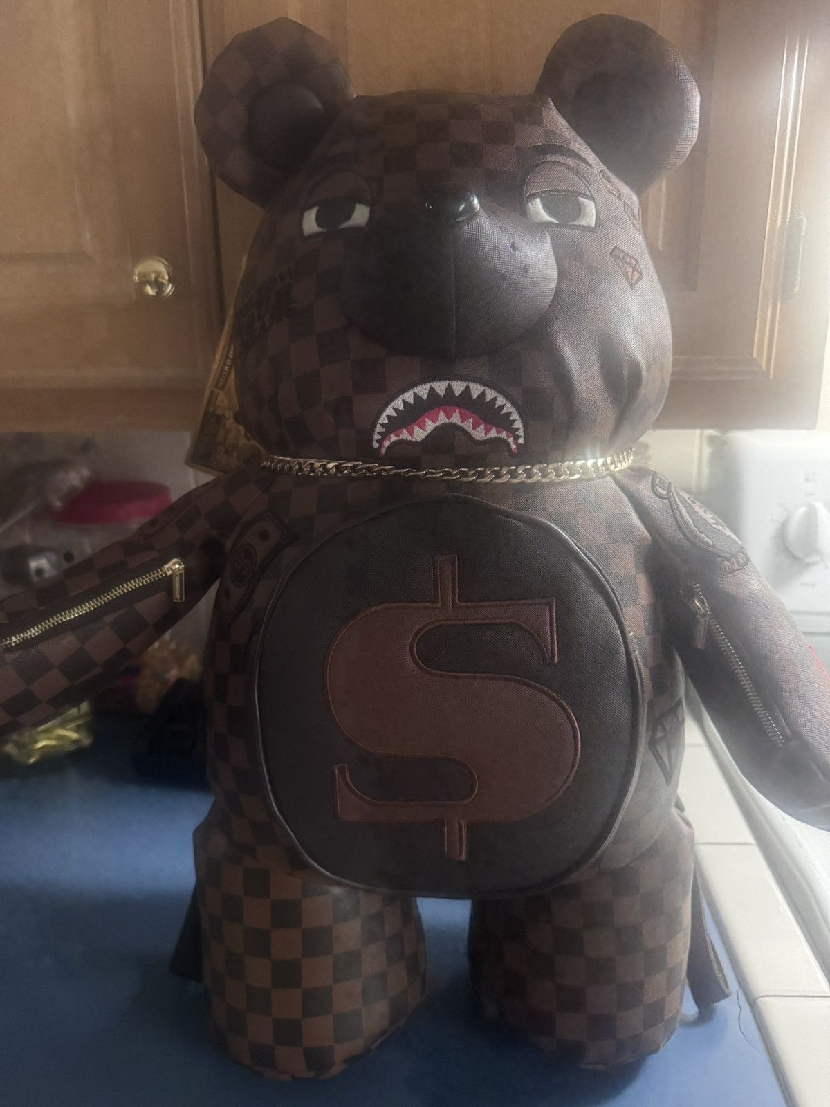 Sprayground sprayground bear lenticular effects moneybear backpack Size ONE SIZE - 4 Thumbnail