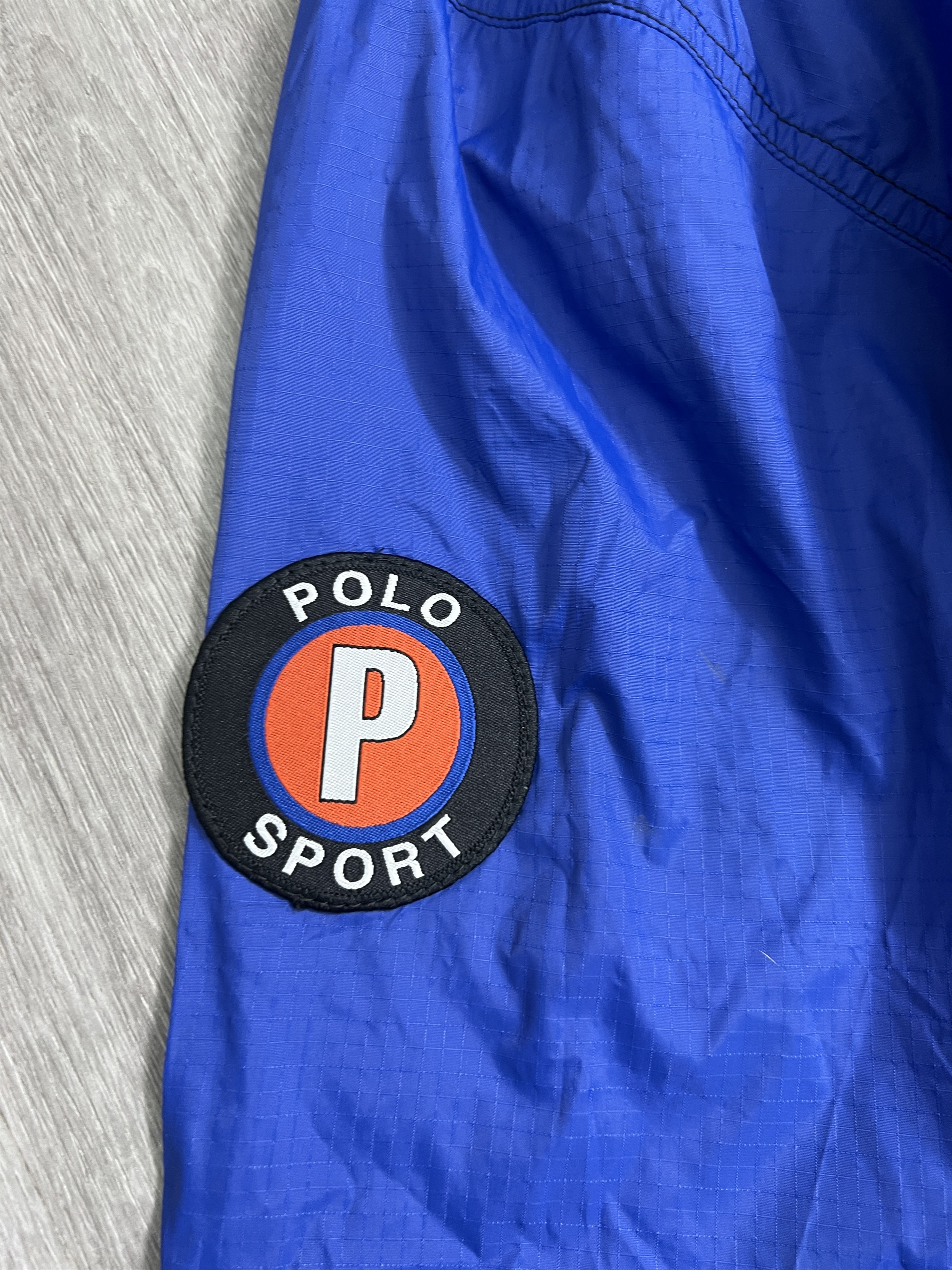Polo Ralph Lauren Vintage Polo Sport Spell Out Windbreaker Jacket (L) JK960 Size US L / EU 52-54 / 3 - 5 Thumbnail