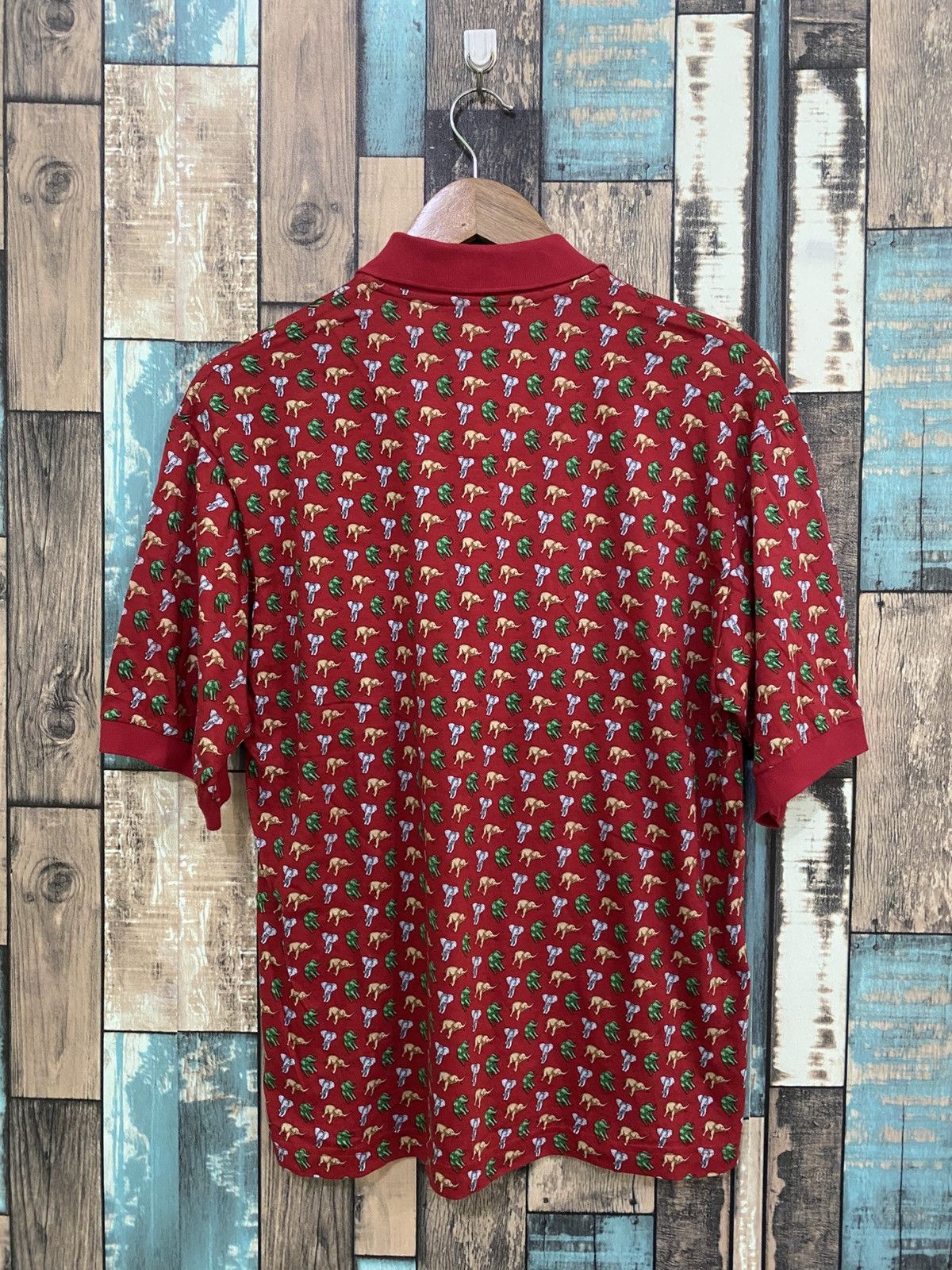 Other Hunting World Italian Designer Fullprint Polo Shirt Size US M / EU 48-50 / 2 - 9 Thumbnail