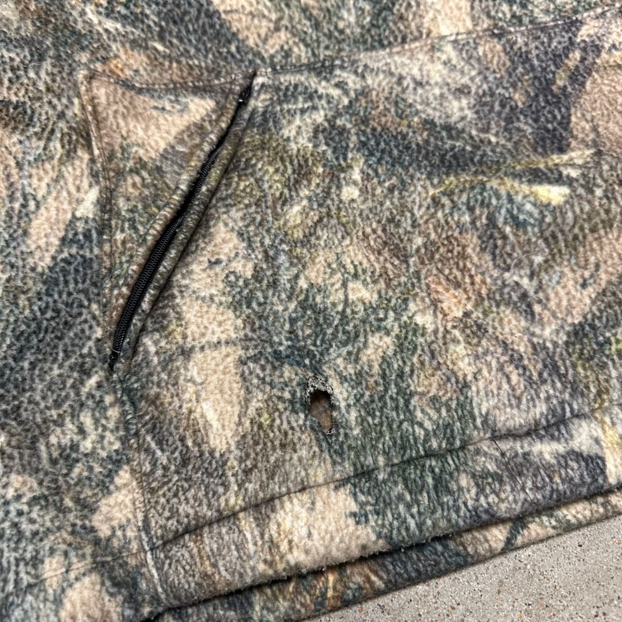 Vintage Vintage True Timber Camo Anorak Fleece Pullover Jacket Size US XL / EU 56 / 4 - 4 Thumbnail