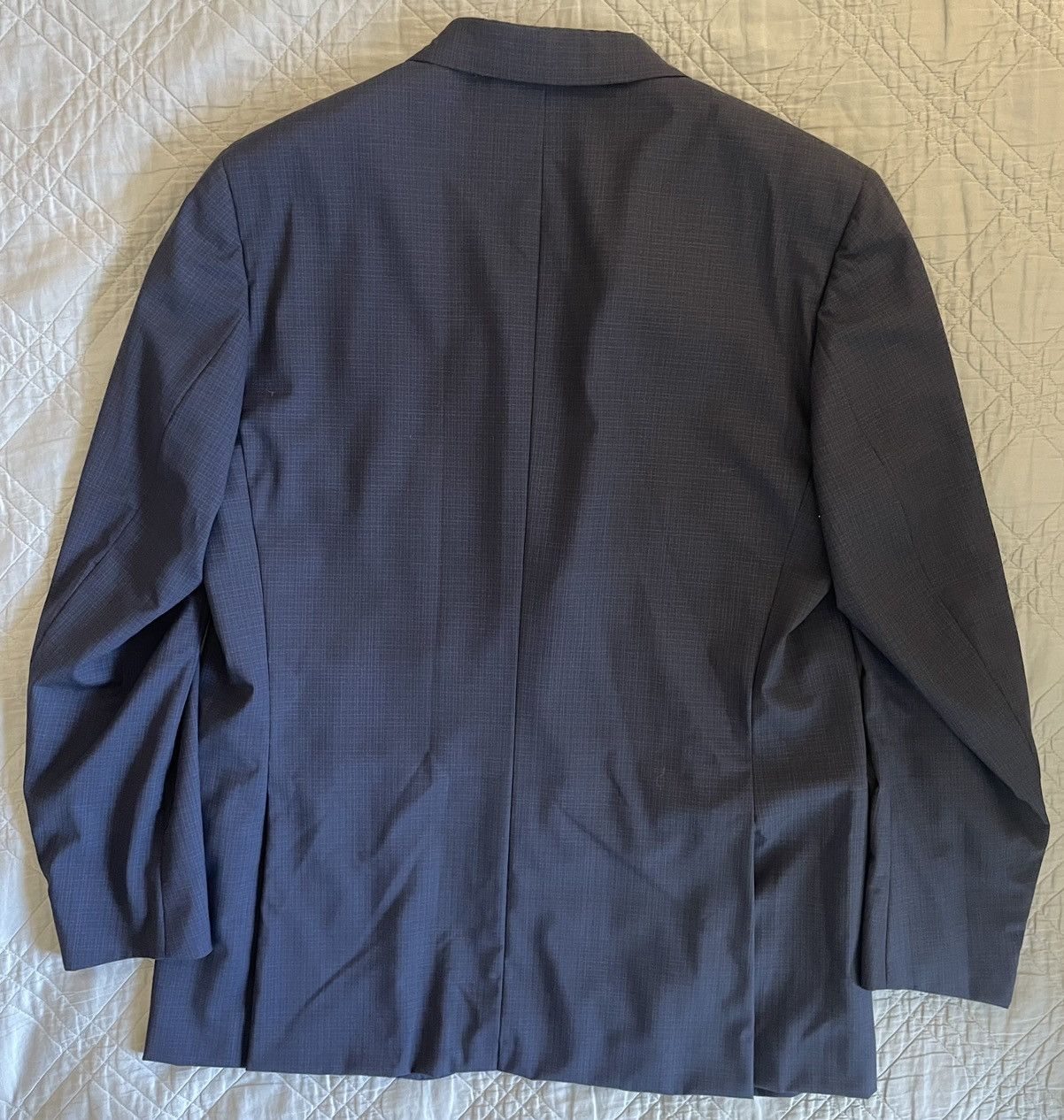 Isaia Tropical Weight Wool Suit Size 46L - 9 Thumbnail