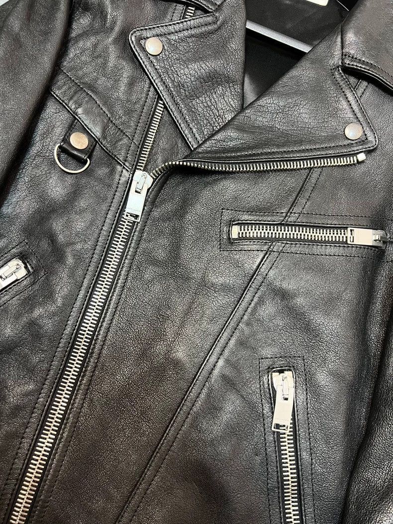 Saint Laurent Paris Saint Laurent SLP Leather Moto Jacket- Size US L / EU 52-54 / 3 - 4 Thumbnail