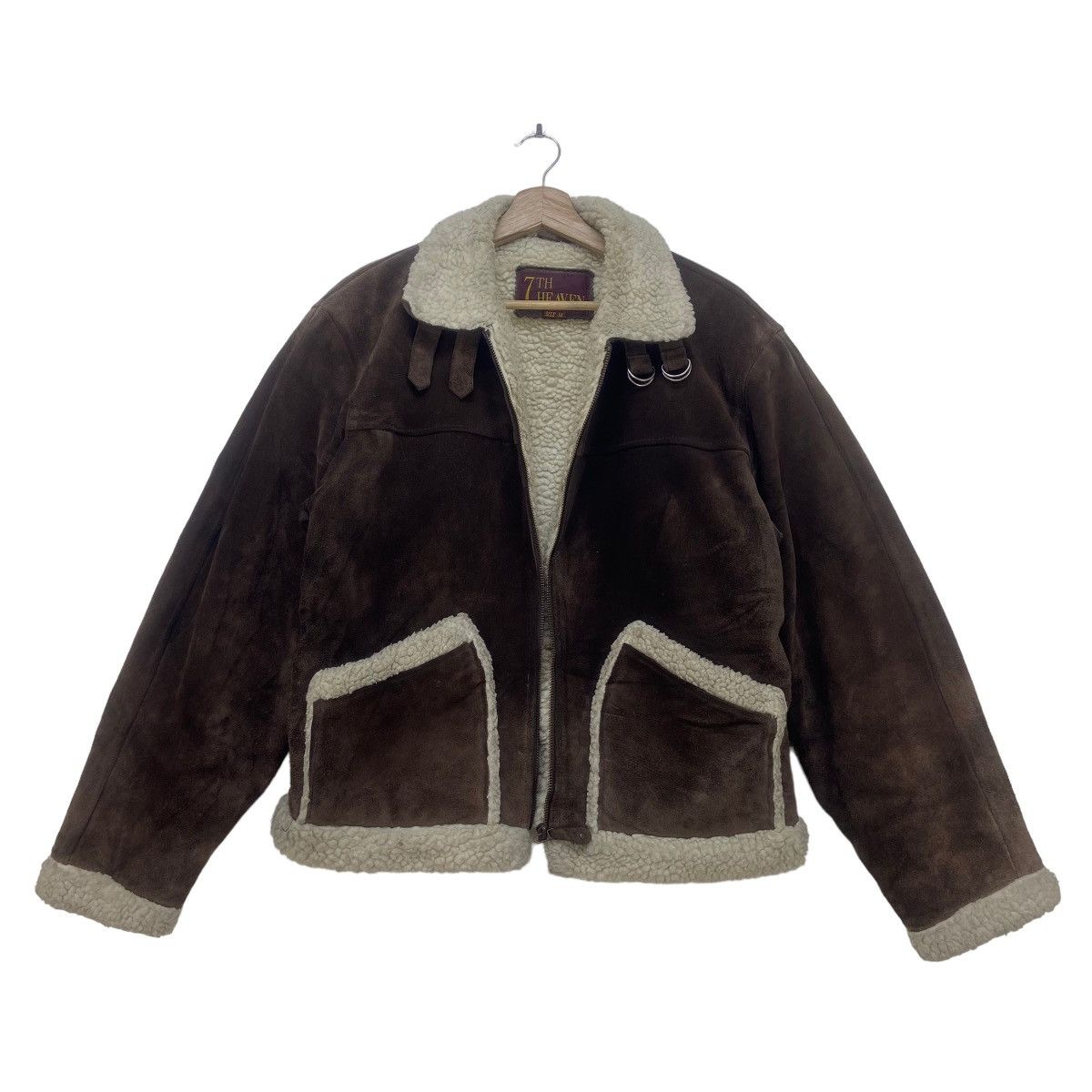 Vintage Vintage 7th Heaven Western Suede Leather Jacket Size US S / EU 44-46 / 1 - 1 Thumbnail